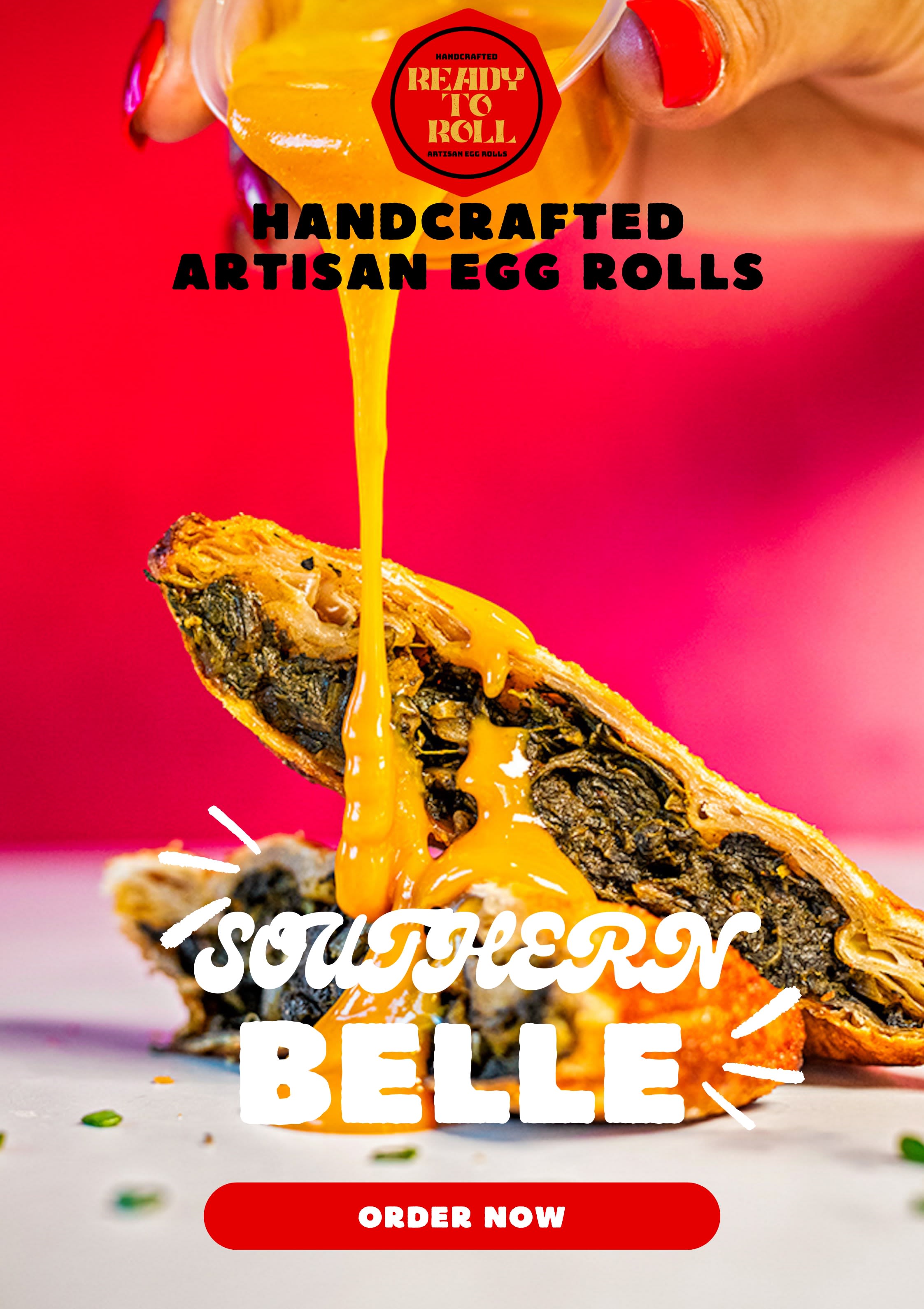 The Southern Belle Collard Green Egg Rolls Our Egg Rolls Ready To Roll Artisan Food