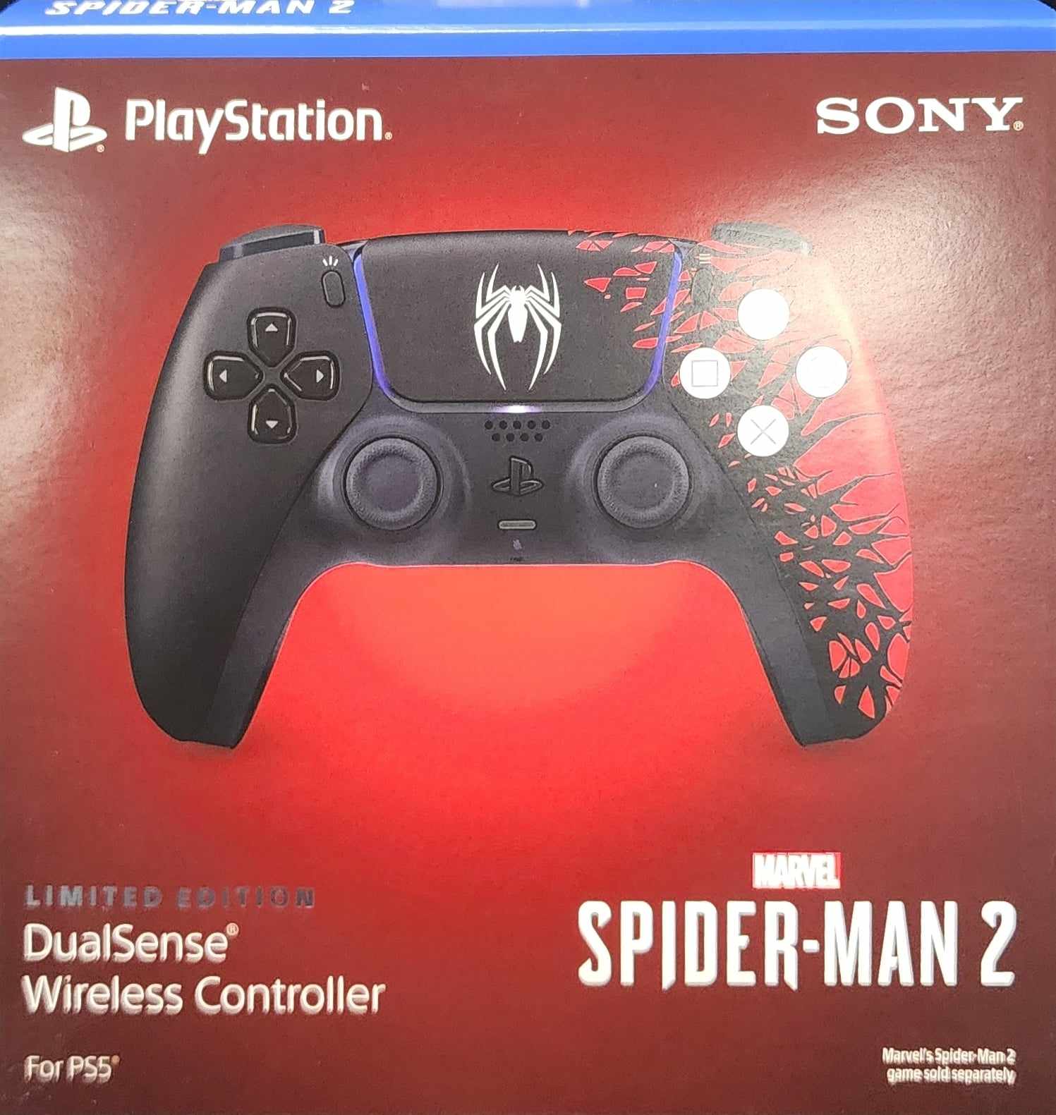 DualSense Wireless Controller - Marvel's Spider-Man 2 Limited Edition :  : Videogiochi