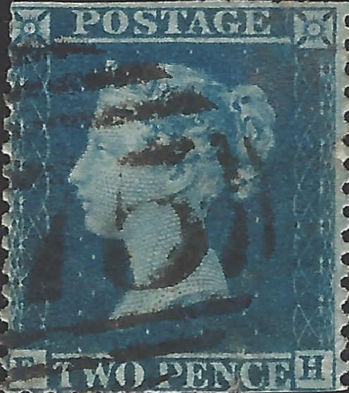 Great Britain Scott 15 Used 1855 Queen Victoria Stamp Foreign