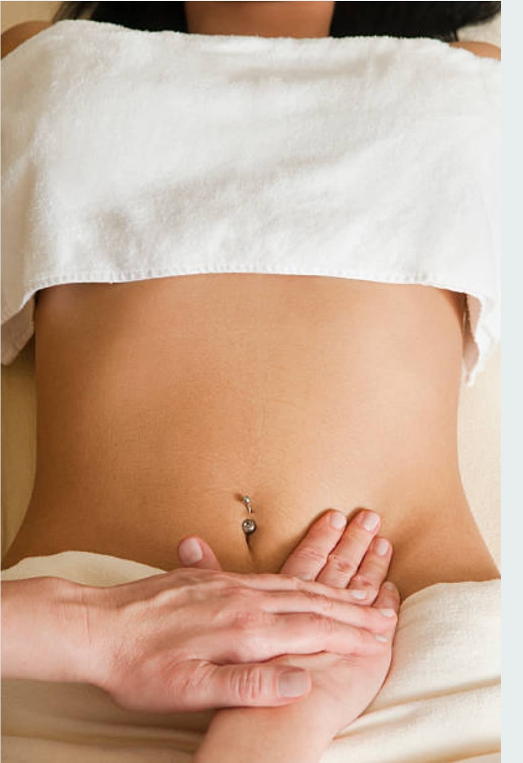 Los Ganglios Linfáticos Masaje Drenaje Linfatico Abdomen Masaje