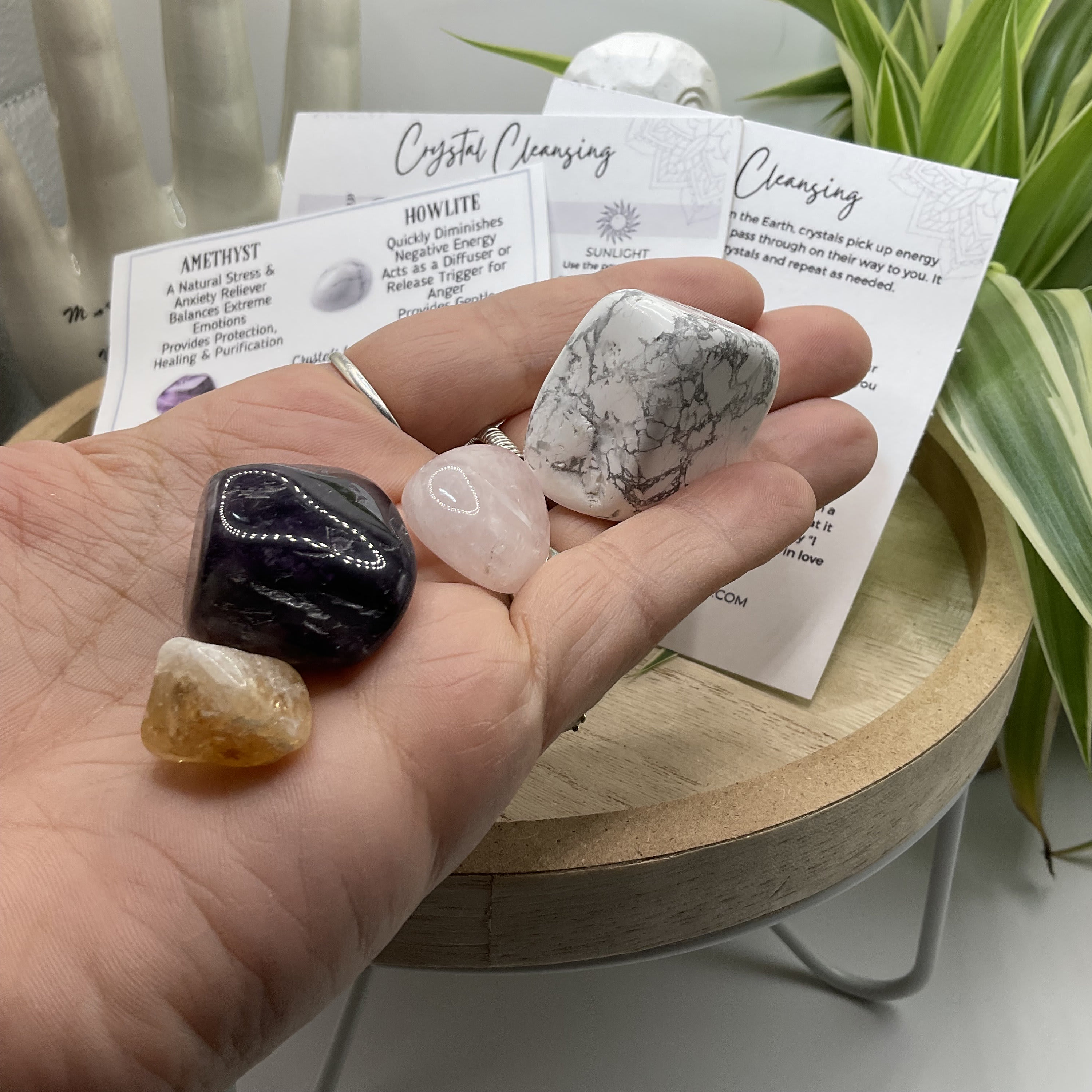 Anxiety Release Crystal Kit - Crystal Kits - Mystic Moments Apothecary -  Local Jewelers