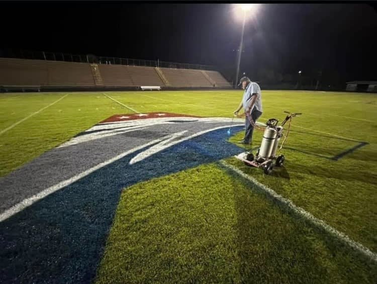 Sports Field Marking and Painting Turfgrass Services PlayReady
