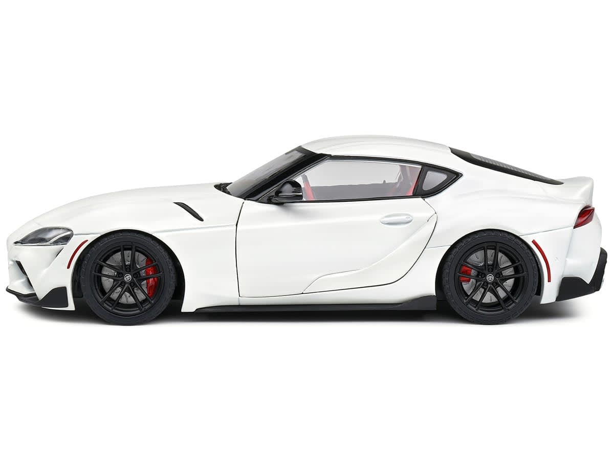 2023 Toyota GR Supra White Pearl Metallic 1/18 Diecast - Solido
