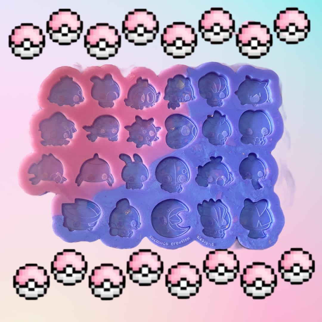 Pokemon on sale Lolipop pallets molds