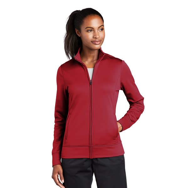 Customizable Sport-Tek® Ladies Fleece Full-Zip Jacket - Clothing for Women
