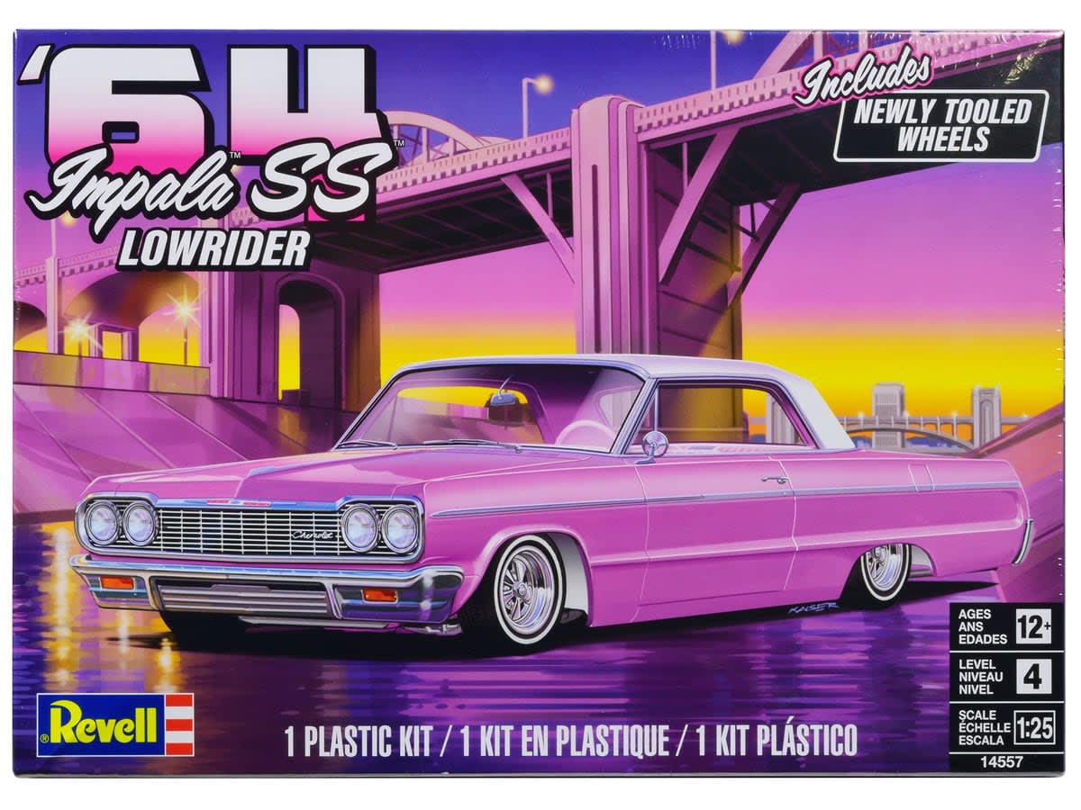 ‘63 CHEVY IMPALA Lowrider レベル　1/25 63 CHEVY IMPALA Lowrider レベル 1/25 1963 Chevy Impala SS (2