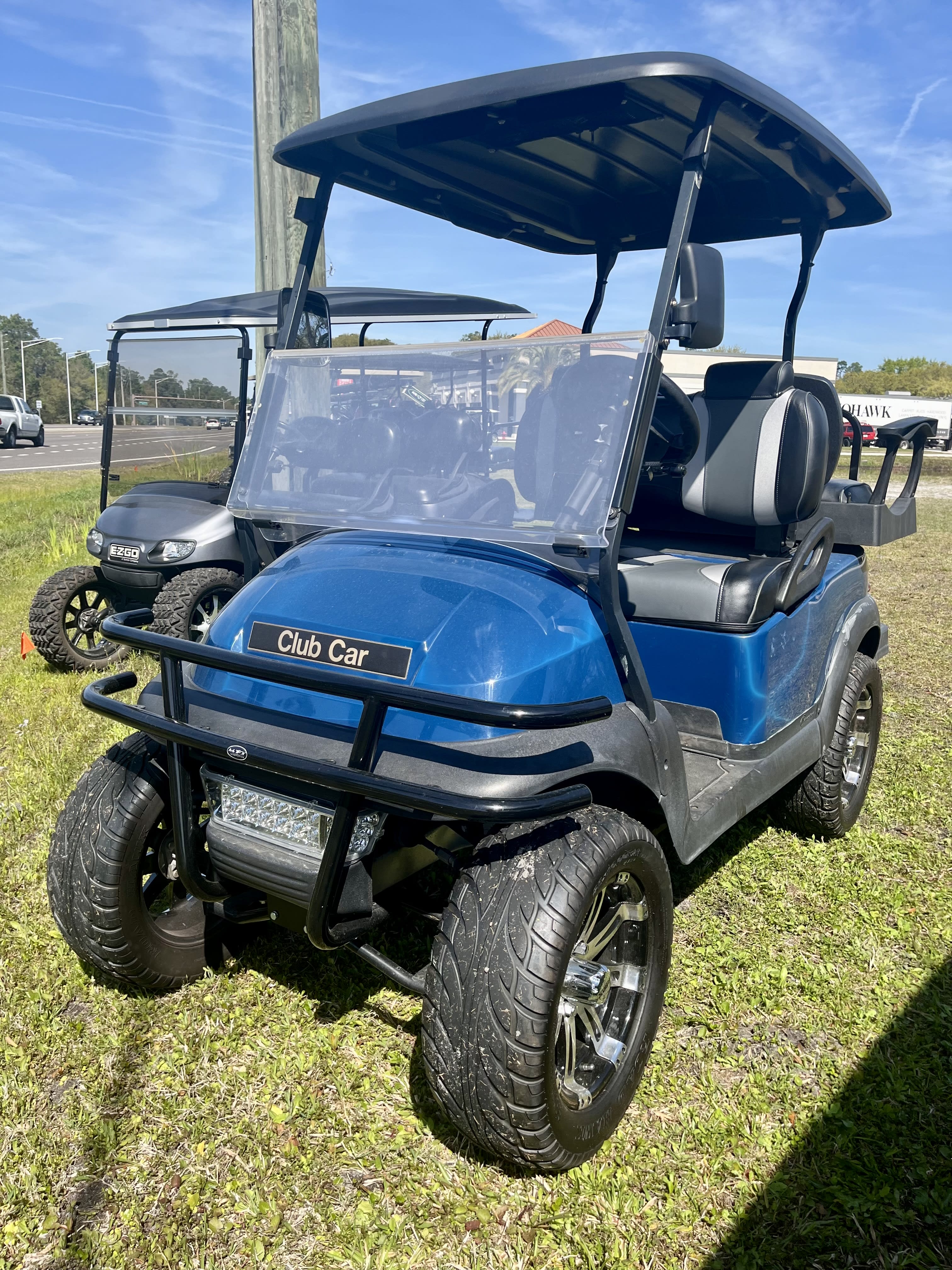 Club Car Precedent Blue PreOwned Golf Carts Nextgen Carts Golf