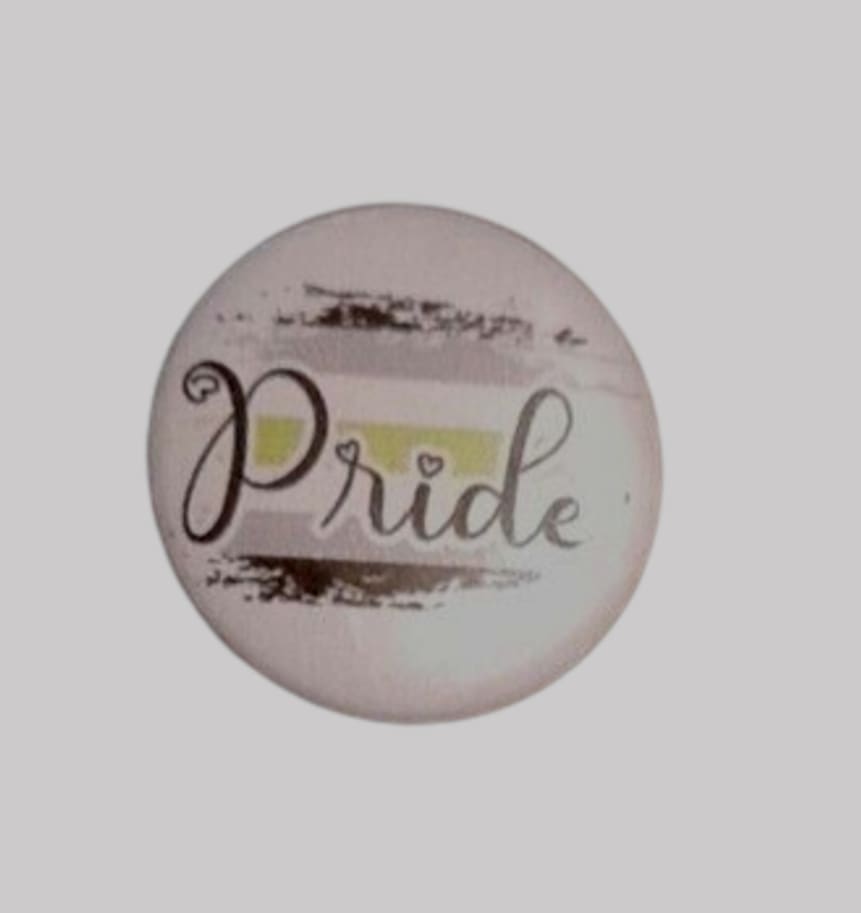 Agender Pride Flag Badge - 25mm - LGBTQIA+ Pride - Love Stickers UK ...