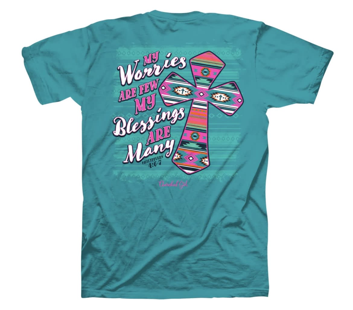Stitched Serape Pray Tee