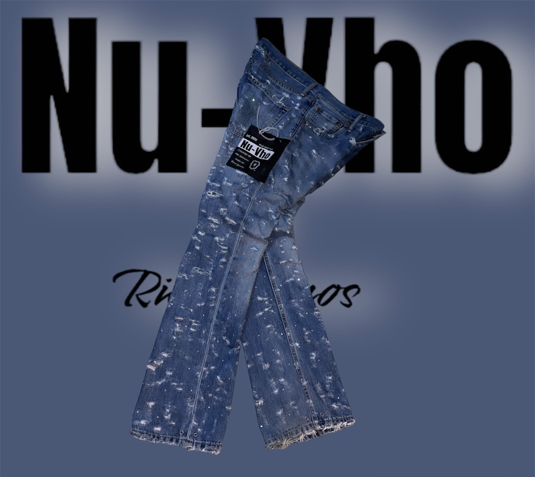 Nu-Vho x 501 Levi Strauss “Superstar Denim Jeans” - Apparel - NV Nuvho By  Rico Remos | Luxury Apparel & Accessories | Charlotte