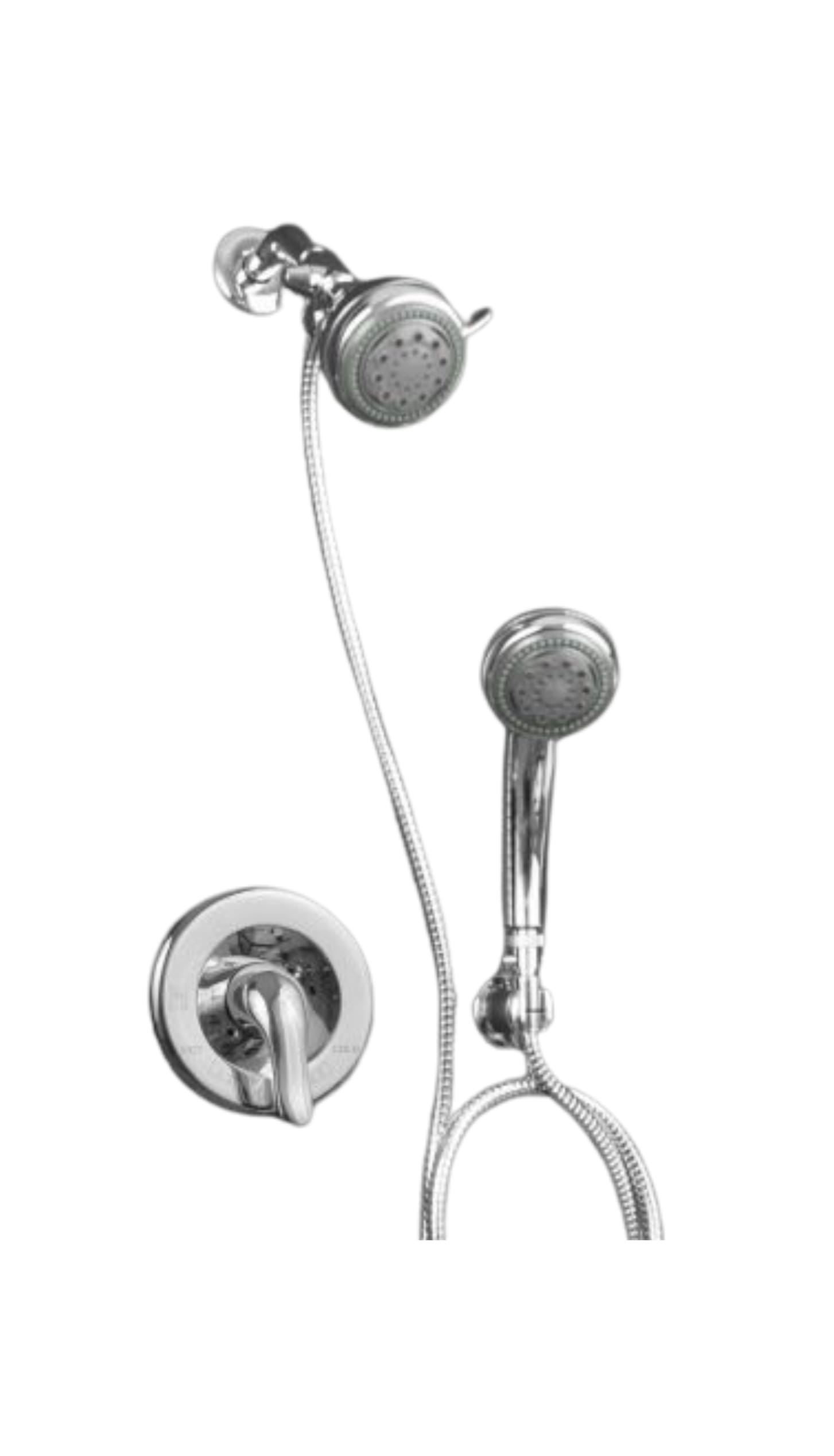 Mariner Dual Shower Head System Shower Systems with Valves Zoe