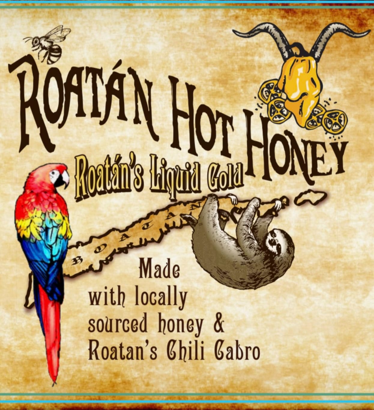 Roatán Hot Honey