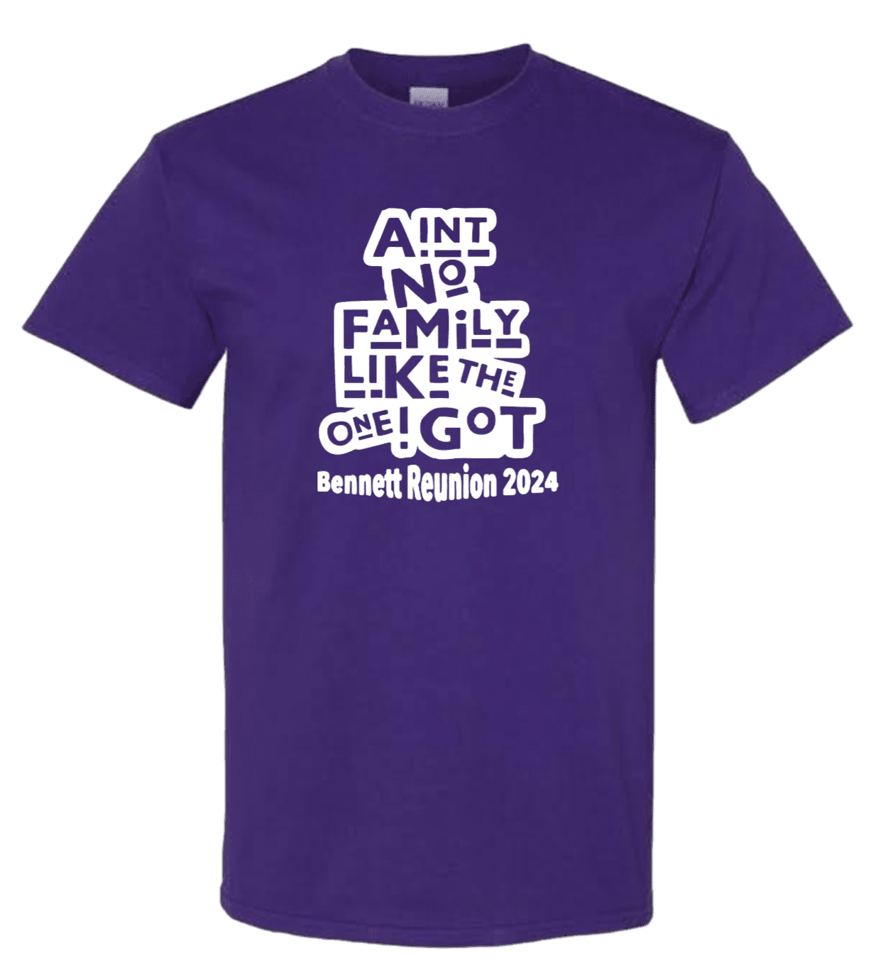 Bennett FR 2024 - Family Reunions - MyTees2 | Custom Printing ...