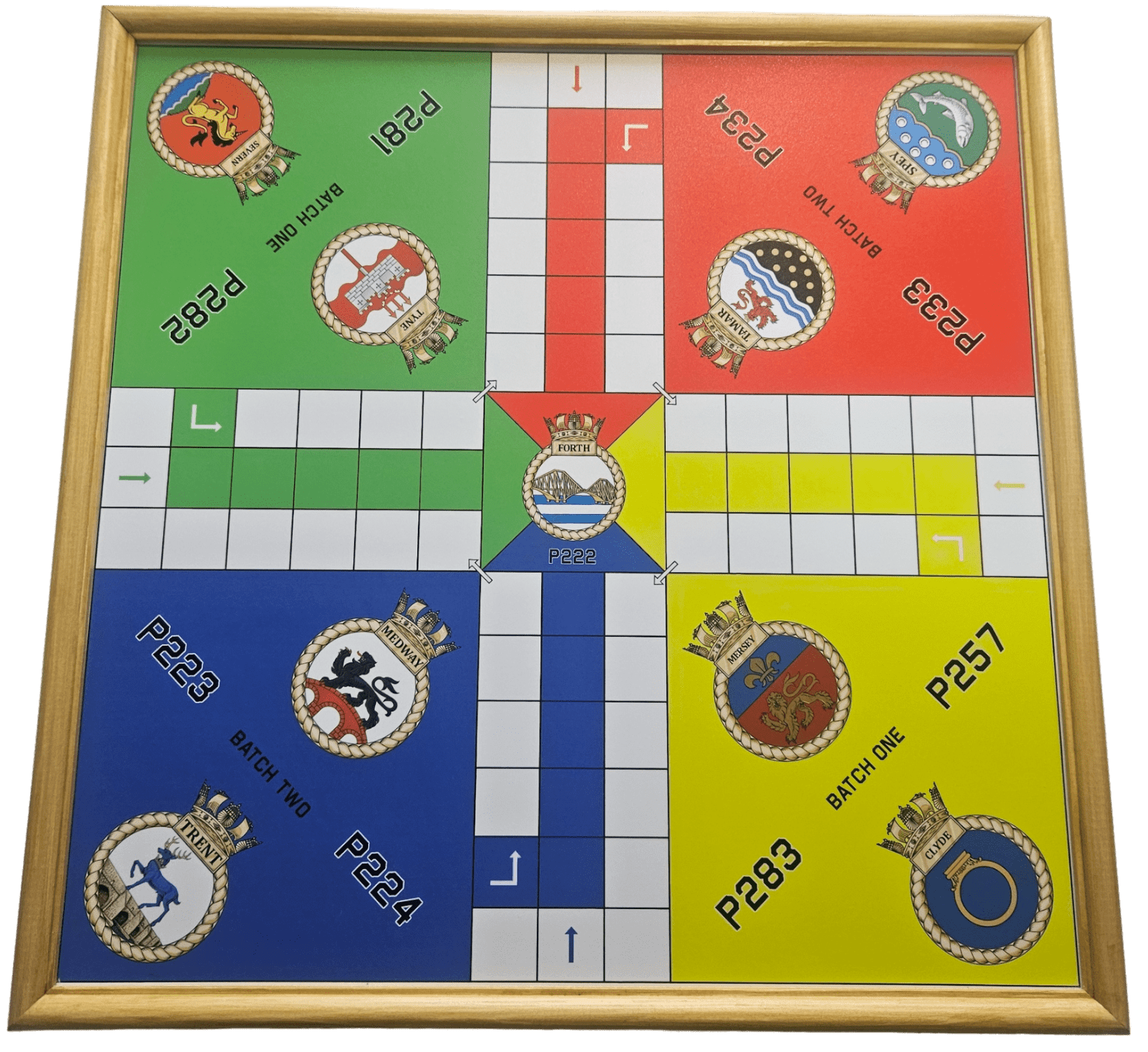 River Class OPV Uckers Board Uckers Boards Uckers Ya Uckers