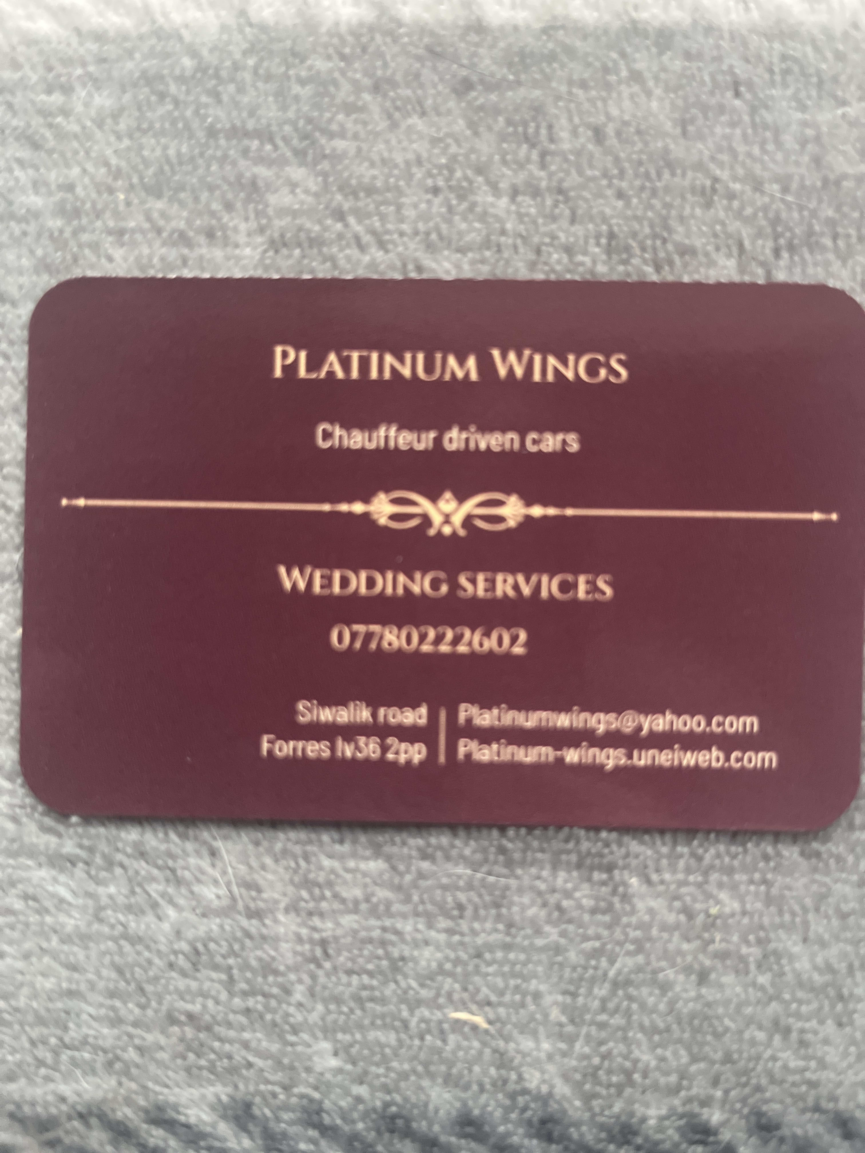 Platinum Wings