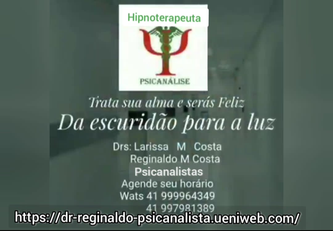Clínica de Psicanálise - Dr. Reginaldo M.C - Hipnoterapia