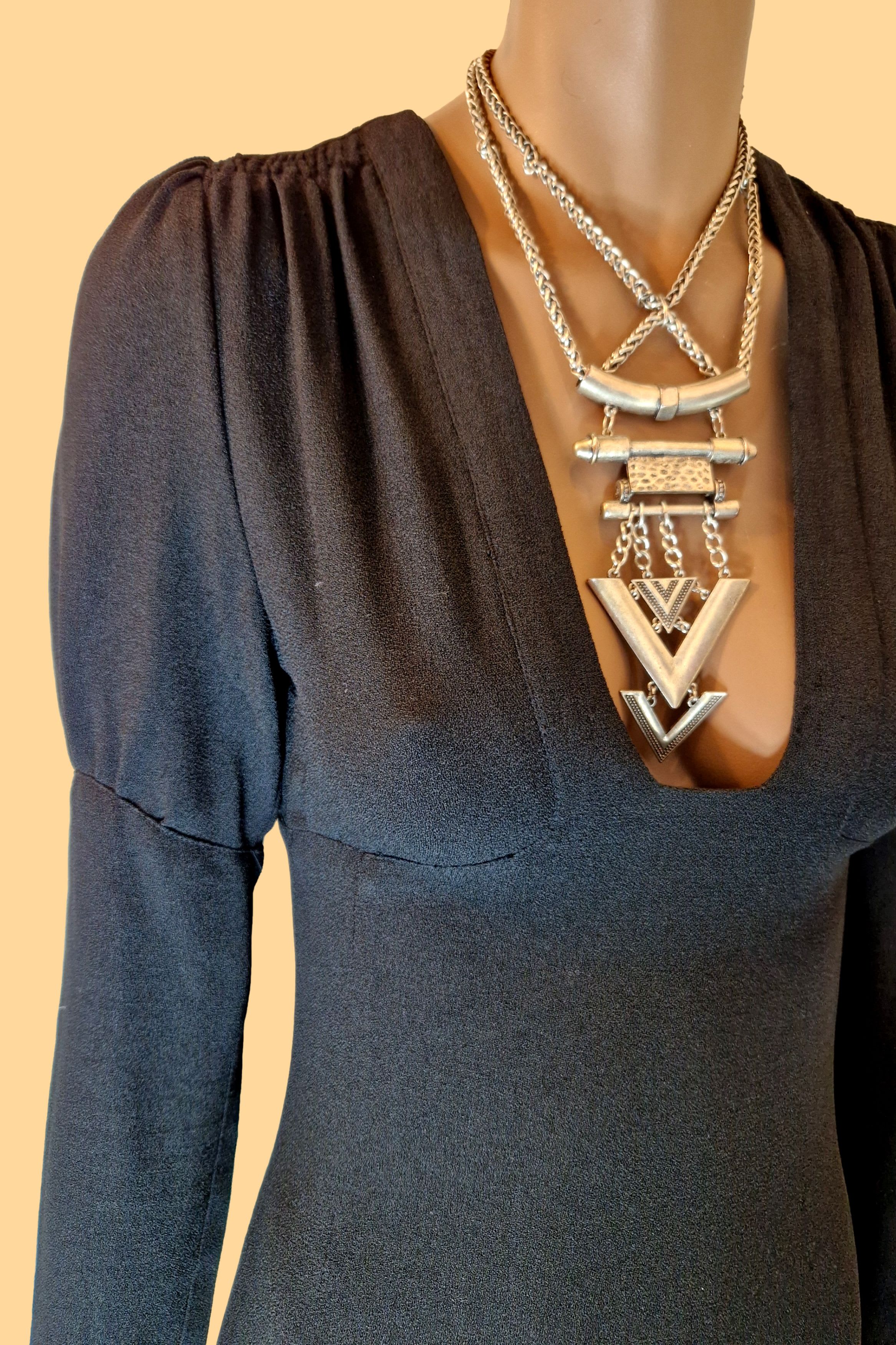 Ossie Clark? 70s Maxi Dress