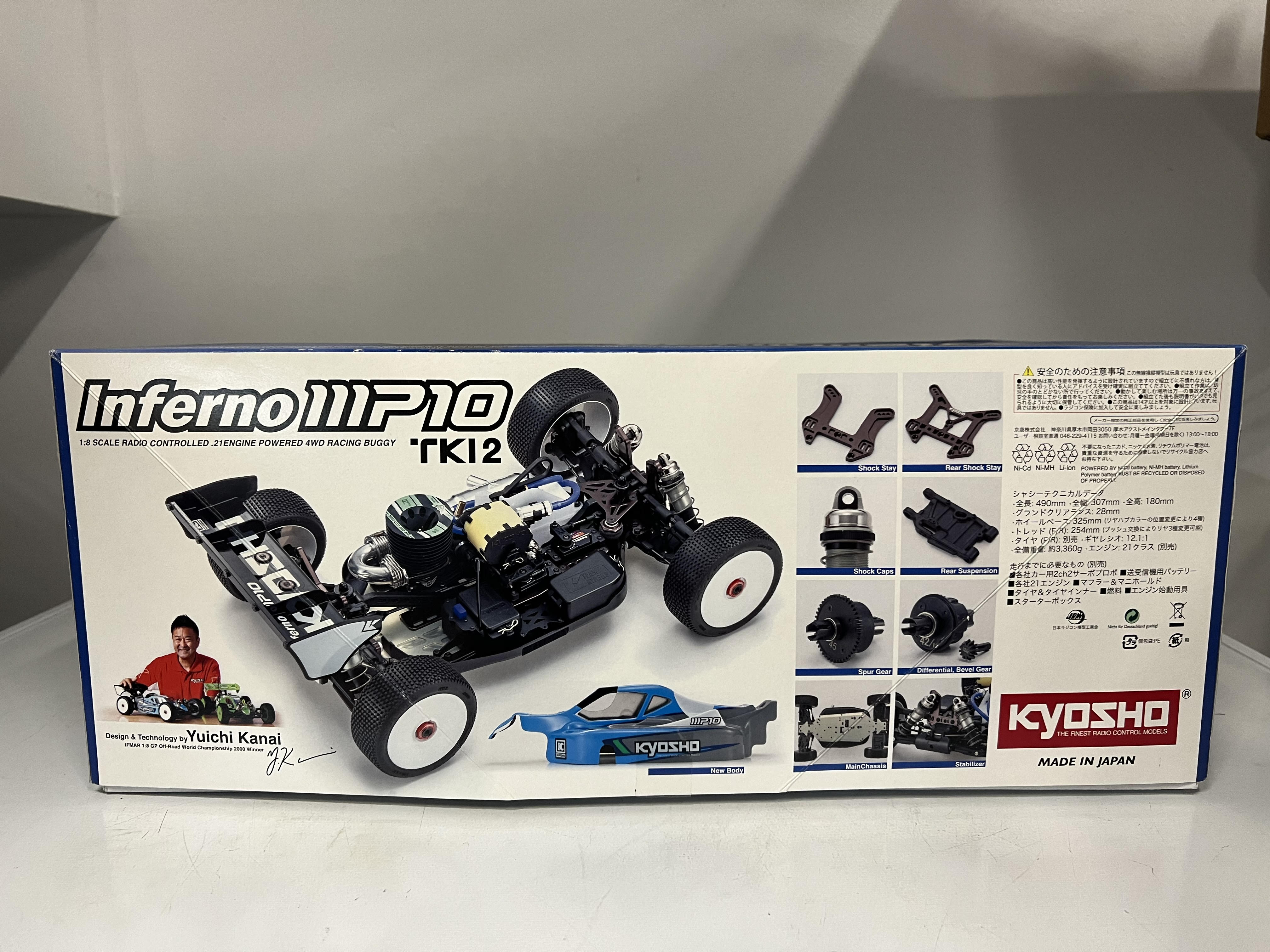 Kyosho Inferno MP10 TKI2 1/8 Nitro Buggy Kit - RC Car Kits