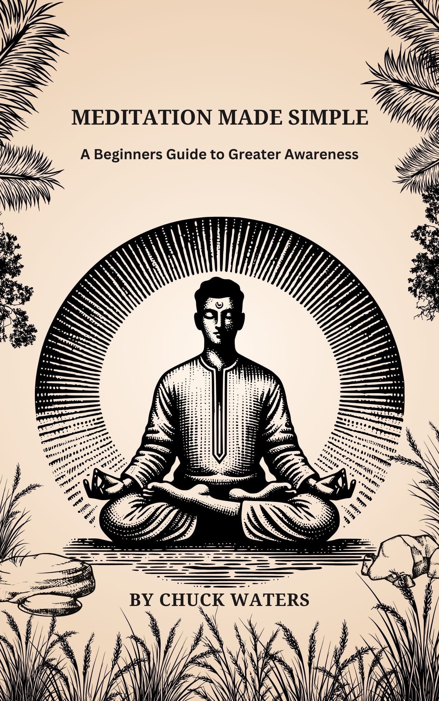 SIGNED COPY - Meditation Made Simple - Books by Chuck Waters