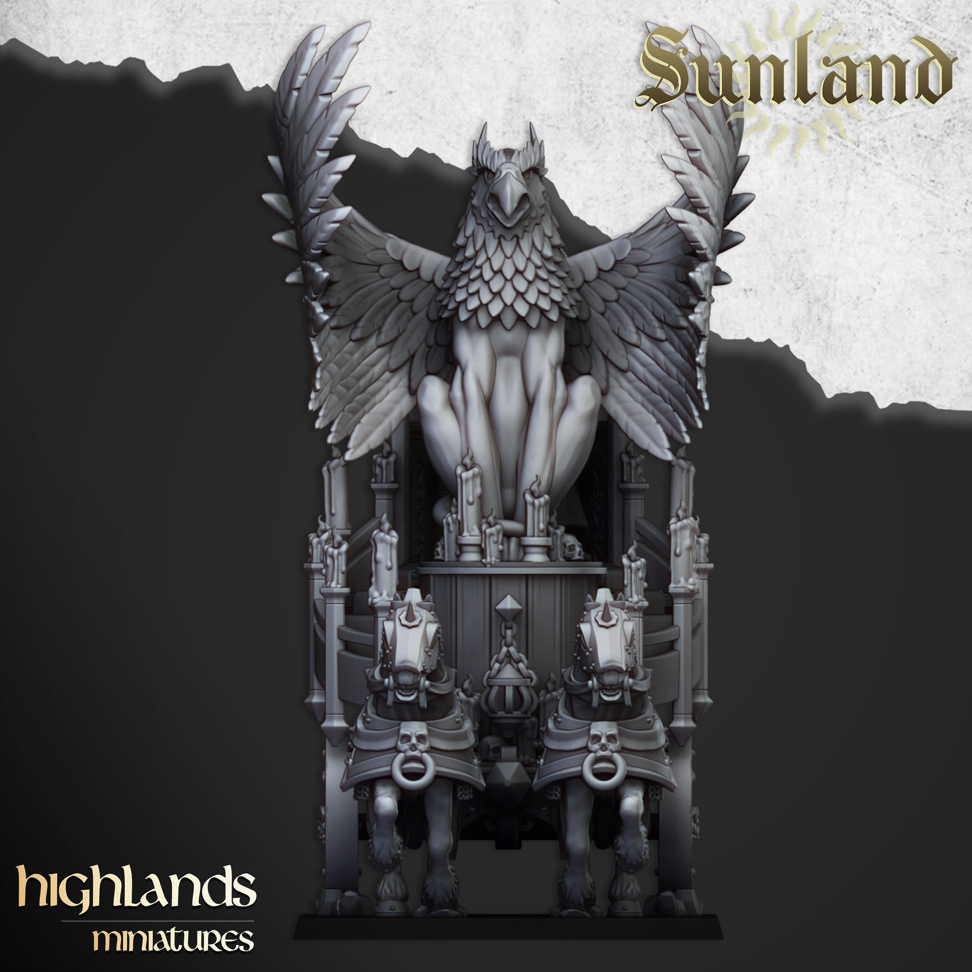 Sunland Altar on Chariot - Highland Miniatures - MTG Terrain | Terrain ...