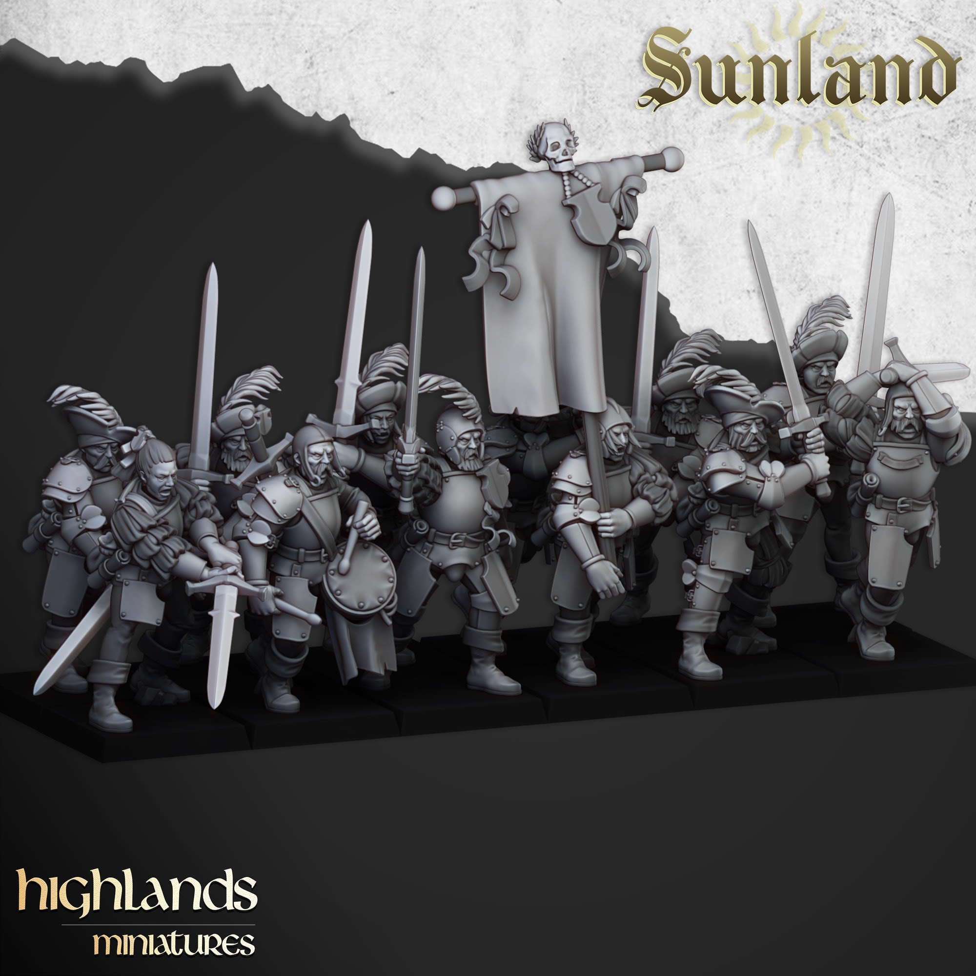 Sunland Landsknecht - Highland Miniatures - MTG Terrain | Terrain ...