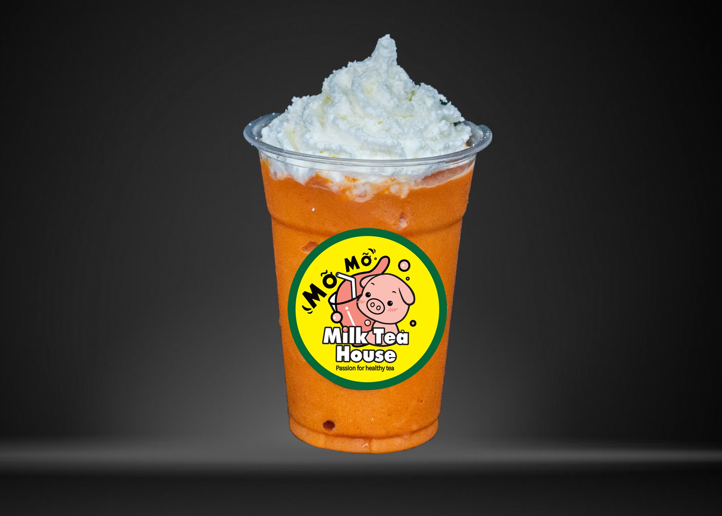 Peach Milk Tea - Milk Tea - Mo Mo Tea | Delicious Bubble Tea Shop