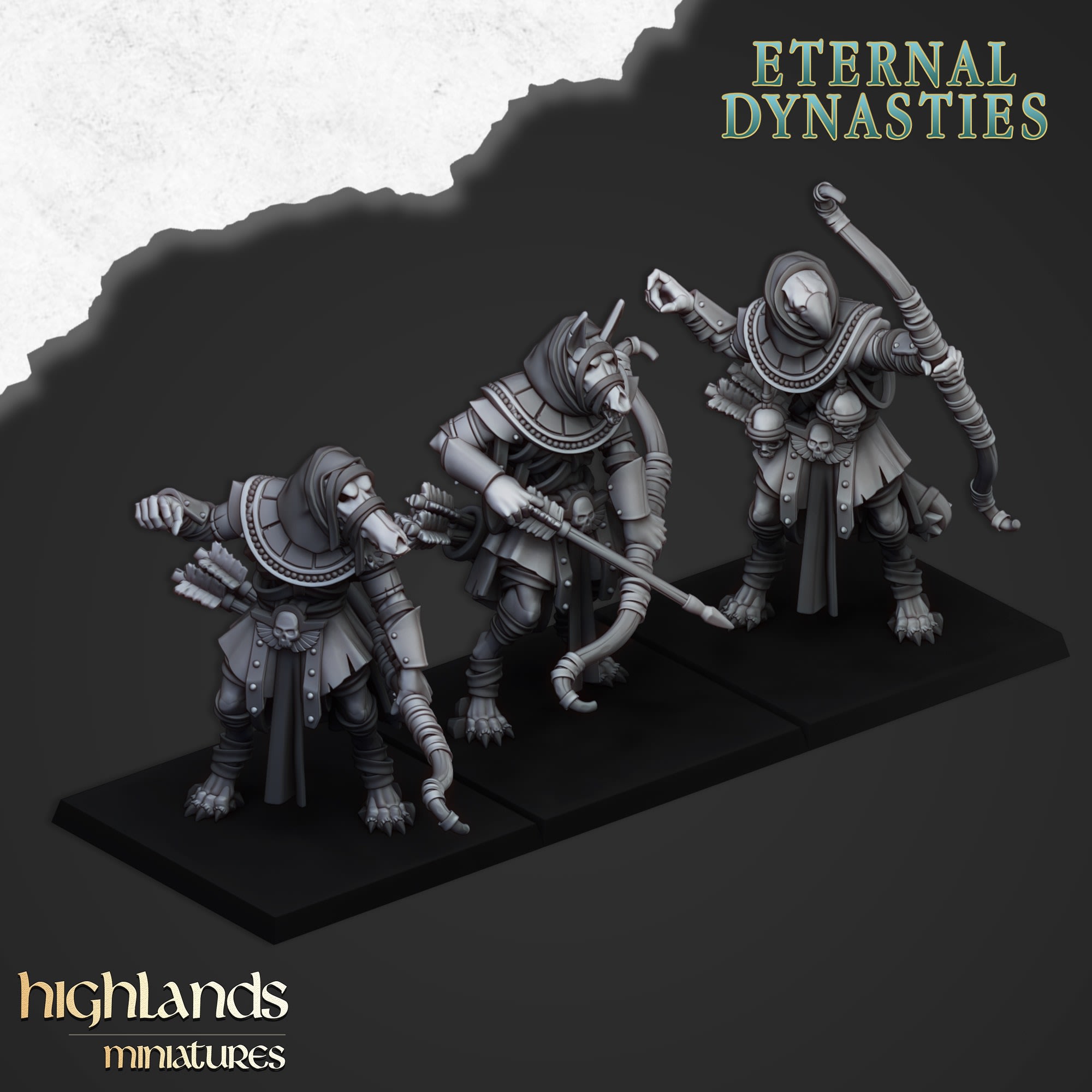 Anubis Guard - Highland Miniatures - MTG Terrain | Terrain Building ...