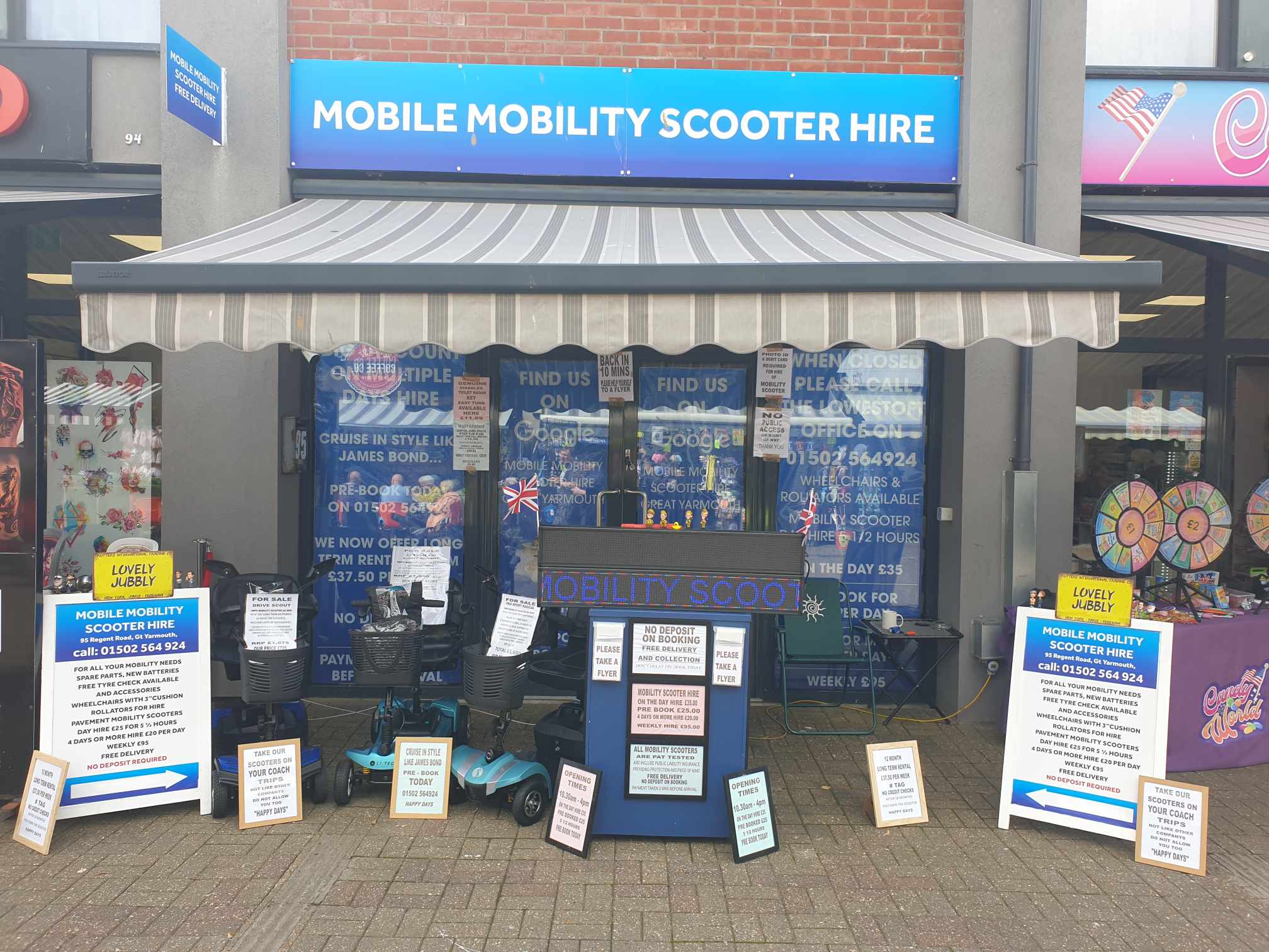 Mobile Mobility Scooter Hire Great Yarmouth