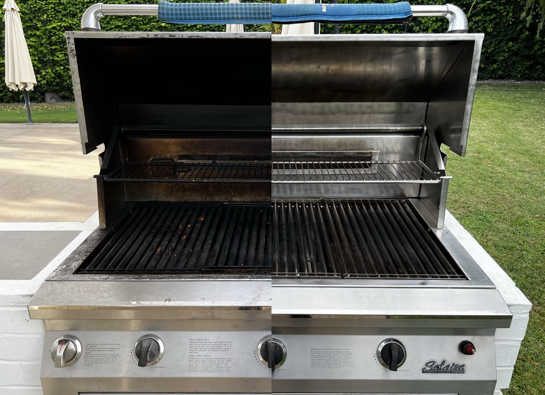 Solaire Grill Cleaning - Palm Springs