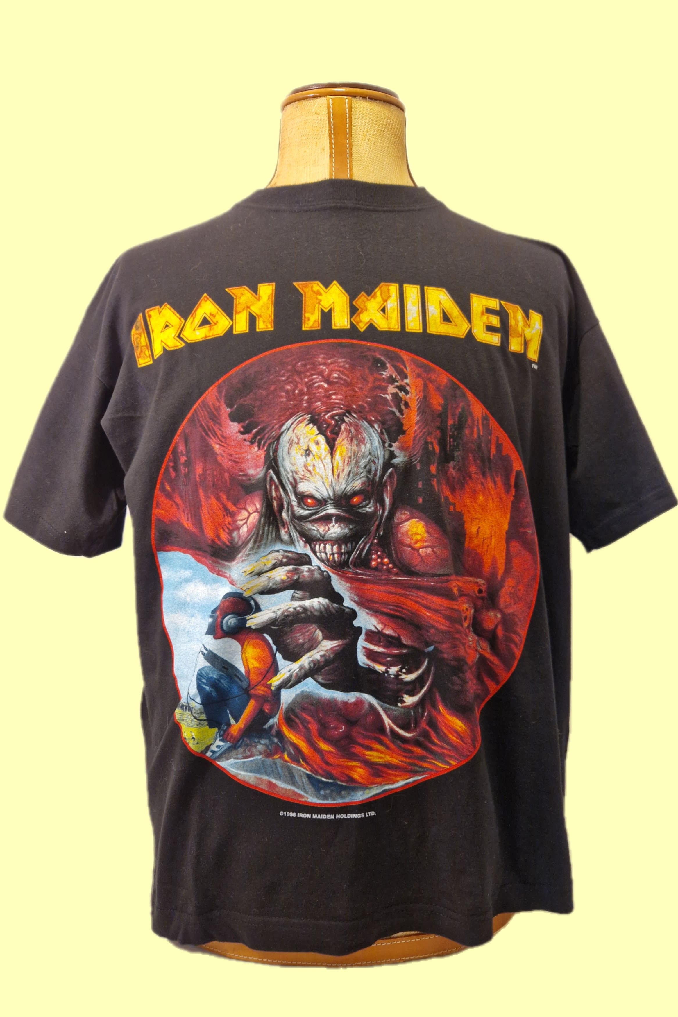 Vintage 1998 Iron Maiden Virtual XI World Tour T-Shirt