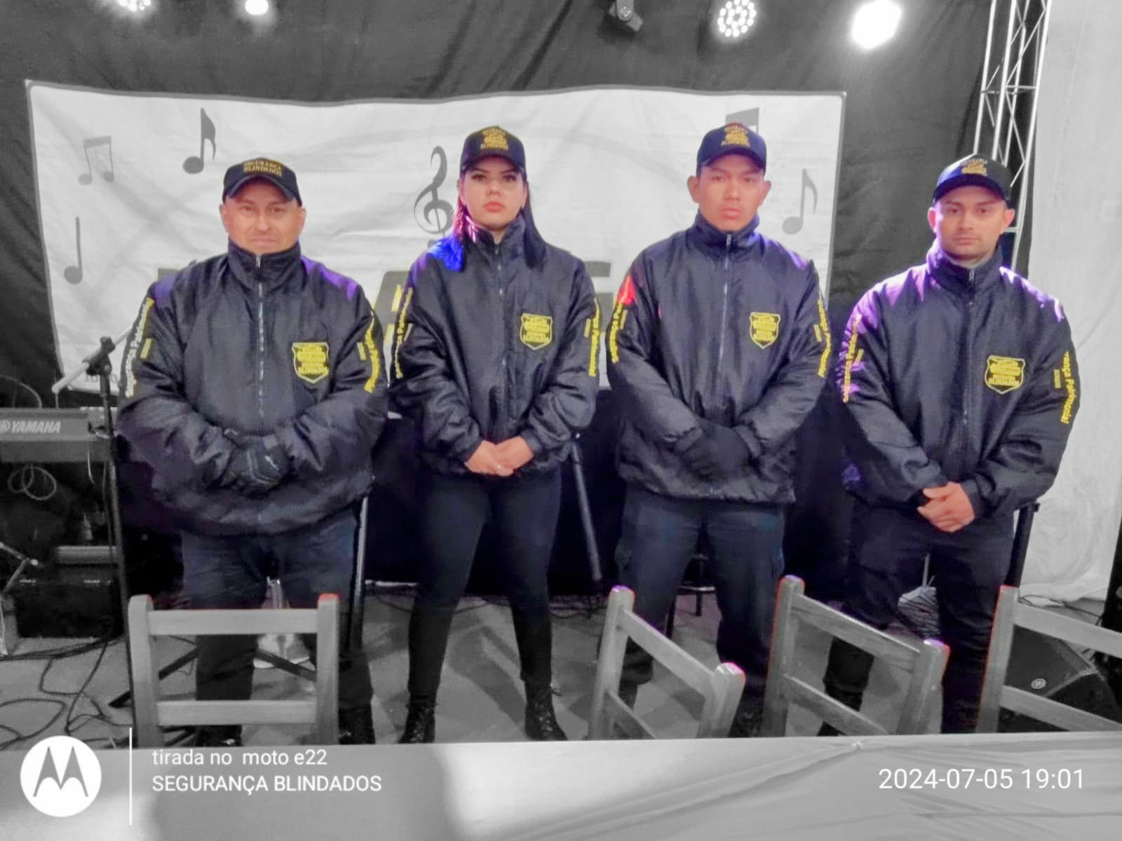 Equipe Blindados em evento