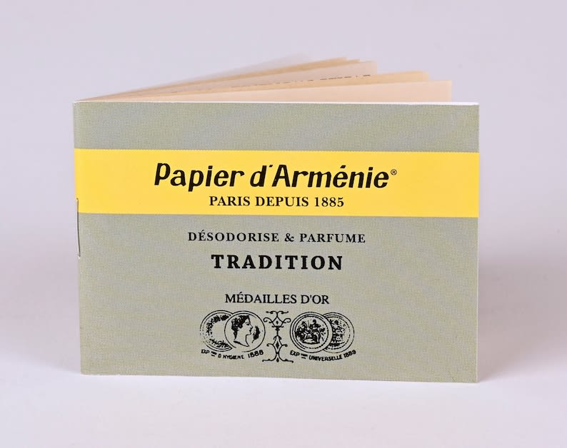 Papier d'Arménie Tradition Incense Paper Booklet - Thumbnail 4