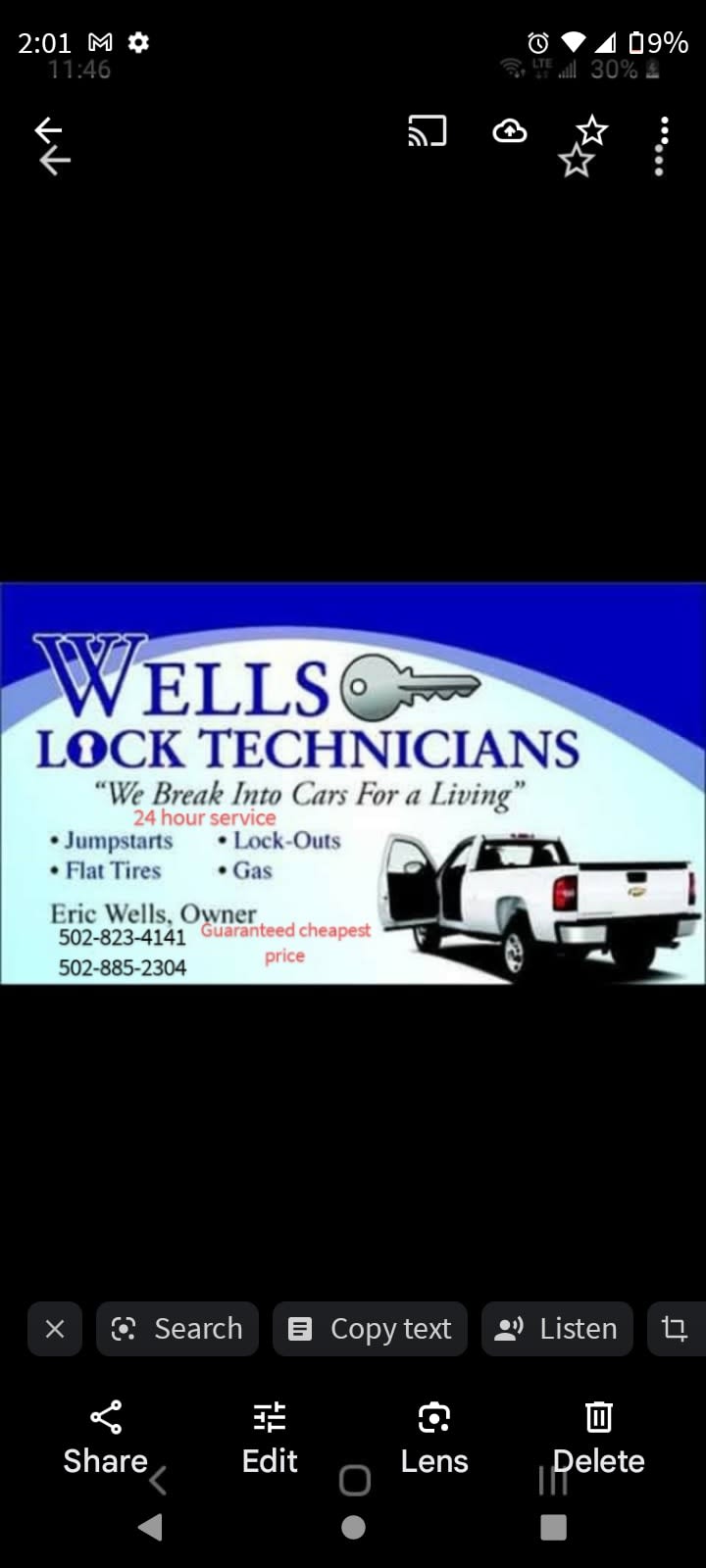 Wells Lock Technicians