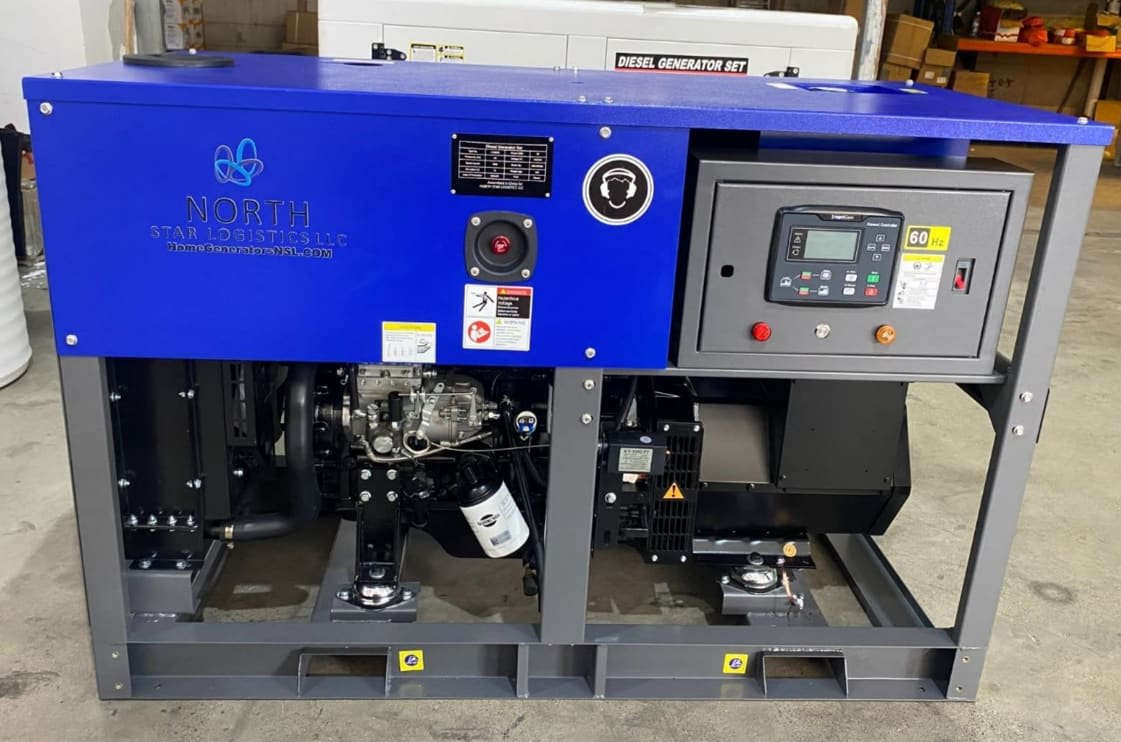 15KW DIESEL WATER-COOLED GENERATOR (Portable) - Custom Diesel Generator  Manufacturer/Distributor: FREE SHIPPING IN 48 STATES ON HOME GENERATORS!