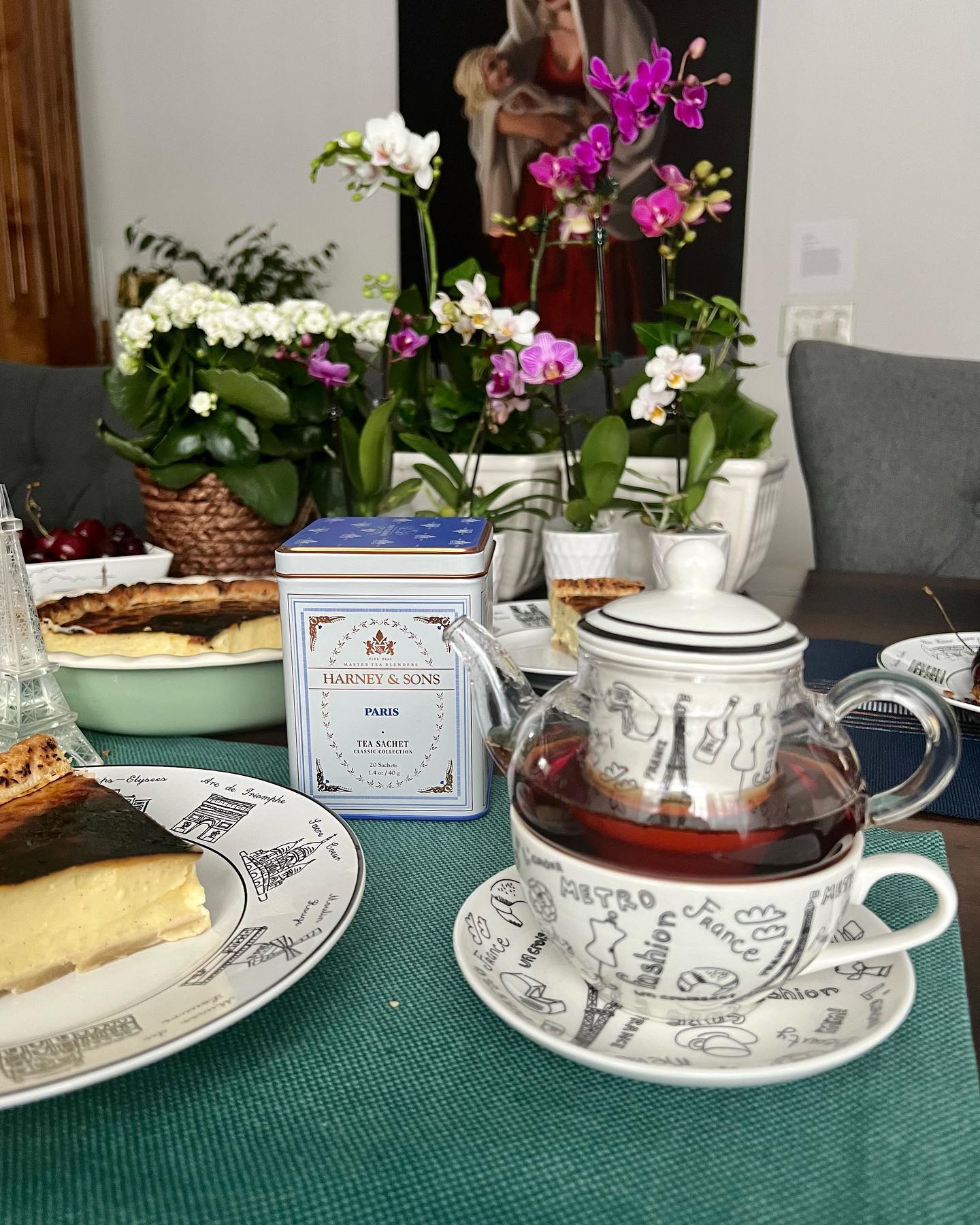 Spode Blue Italian Tea Set - My Vintage Table Sets - Casa