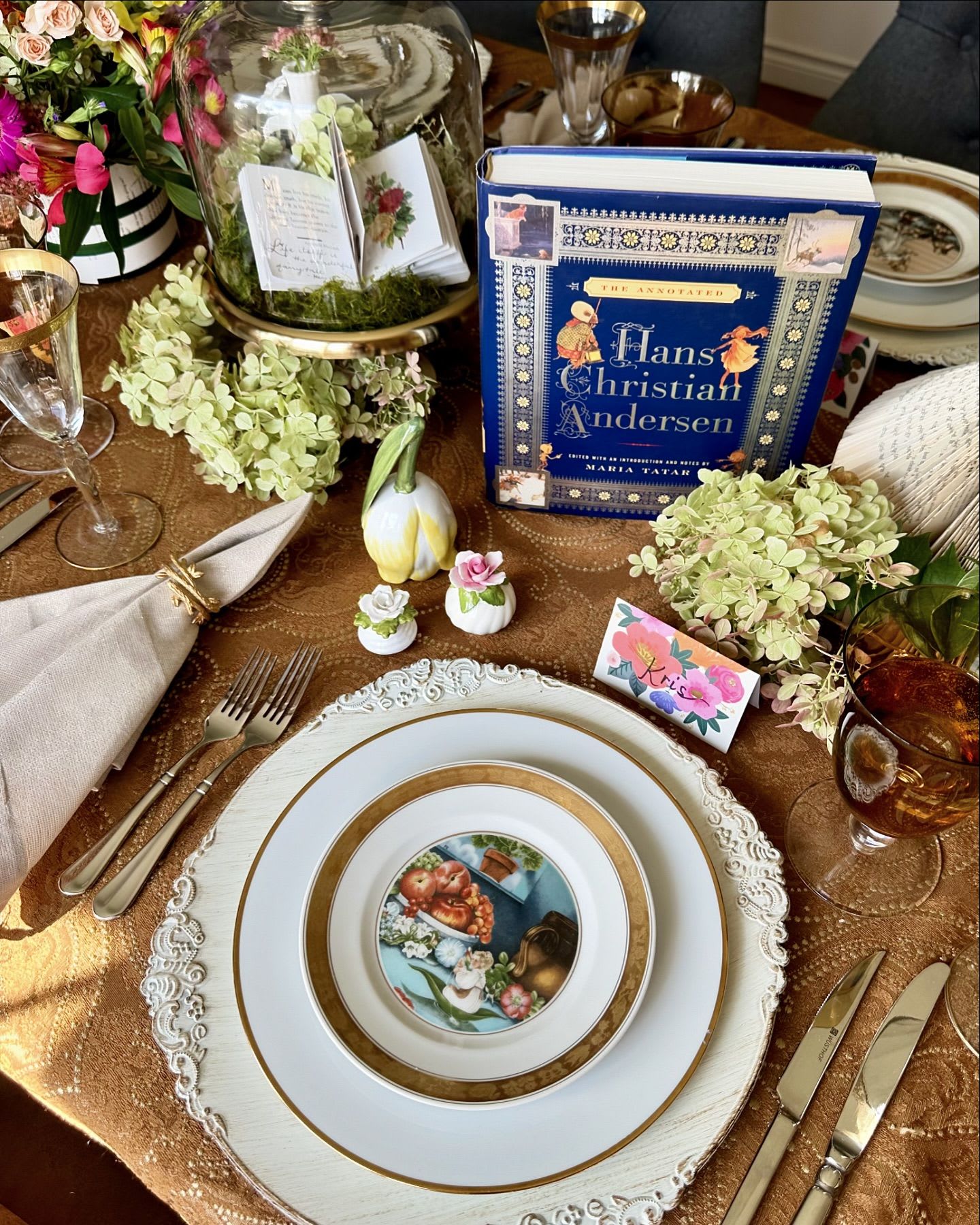 Spode Blue Italian Tea Set - My Vintage Table Sets - Casa