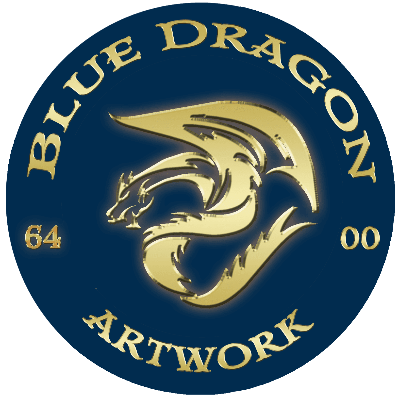 Blue Dragon Artwork