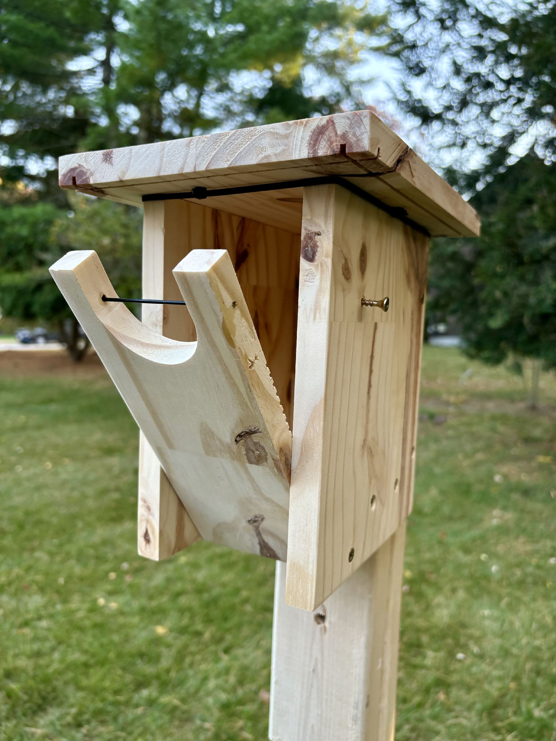 First Time Bluebird House Build Using Audubon Plans, image size:1950x2600