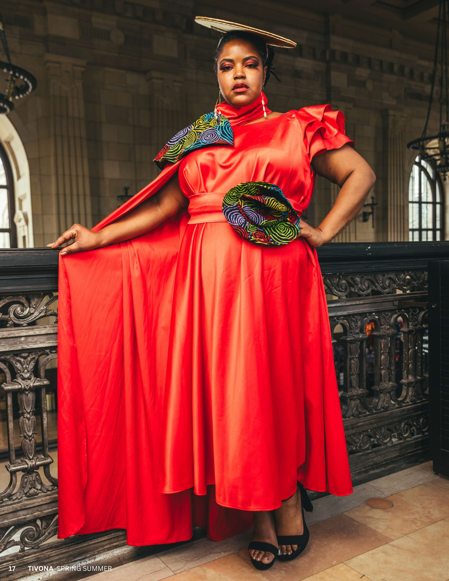 women's cape dress formal Tivona World Signature – Bold, Elegant & Timeless PF26 Drop 1