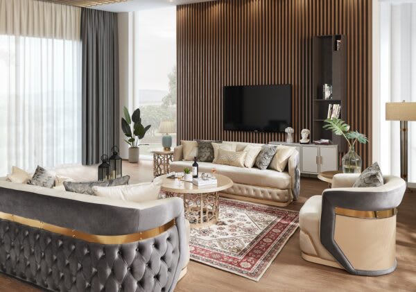 3-Piece Sofa Set – Luxury and Timeless Design - LIVING ROOM GALLERY