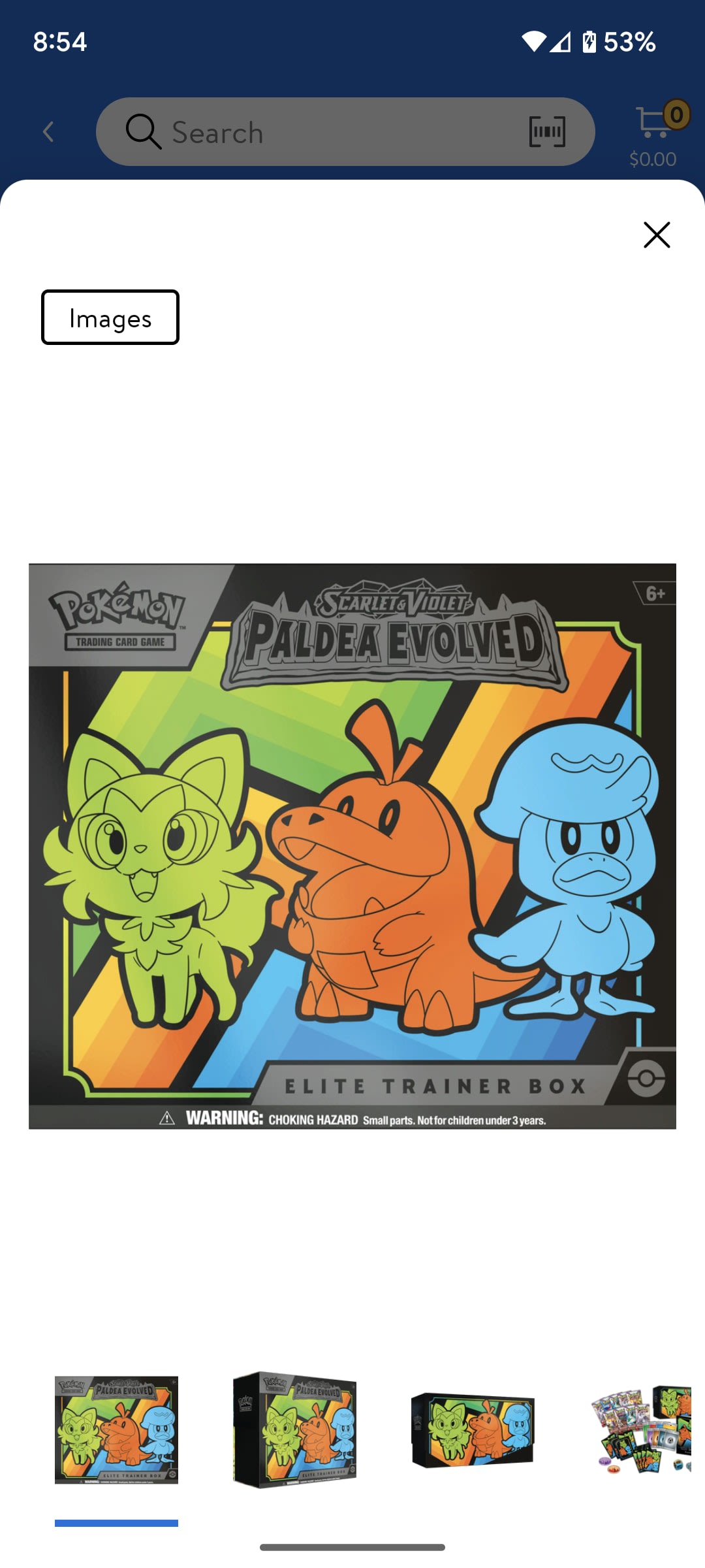 pokemon trading card games sv4.5 paldean fates elite trainer box Pokemon TCG: Scarlet & Violet SV4.5 Paldean Fates Elite Trainer Box main image 1
