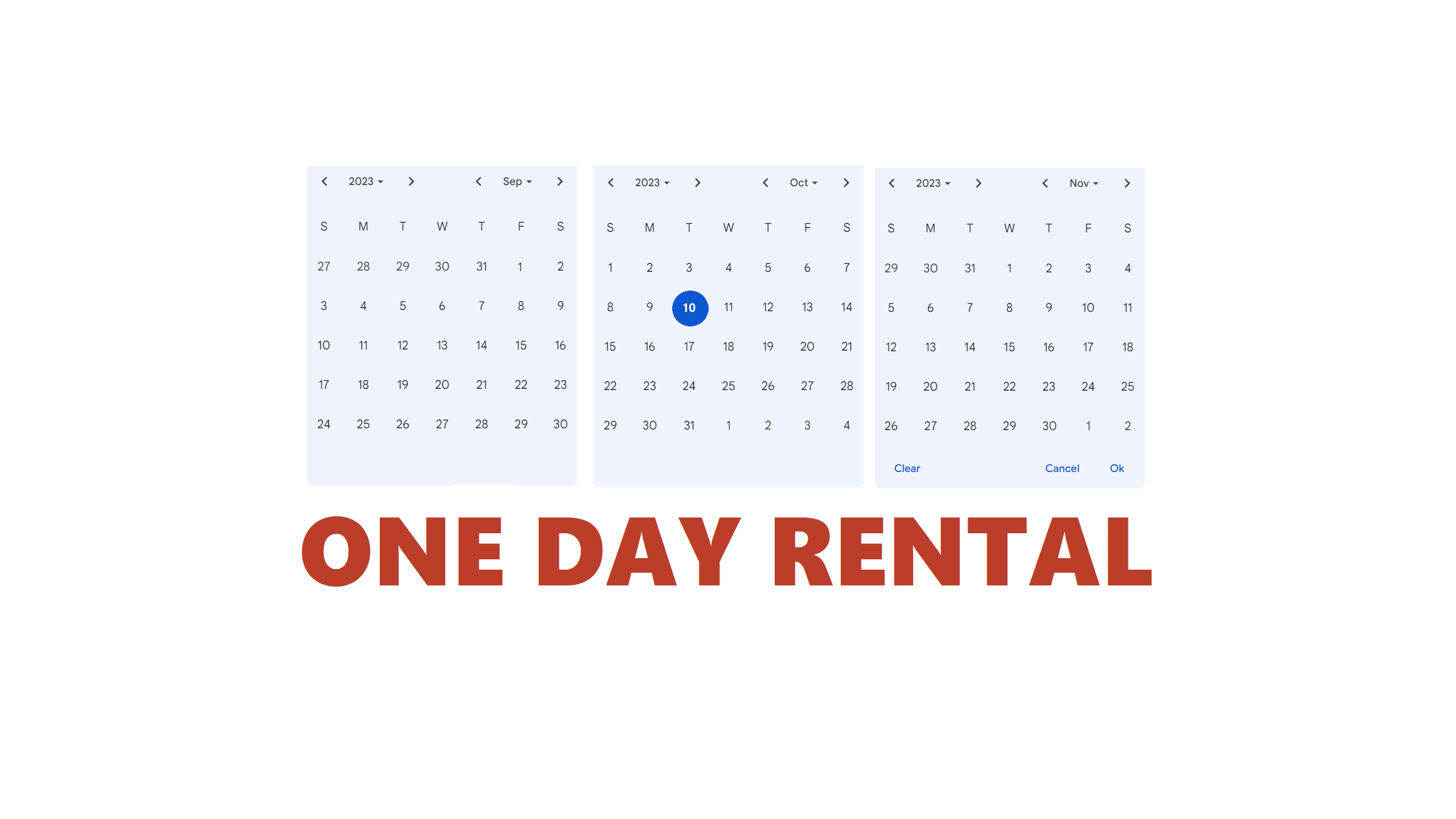 Maui Car Rental - One Day Rental  - No Deposit, No Cancellation Fee.
