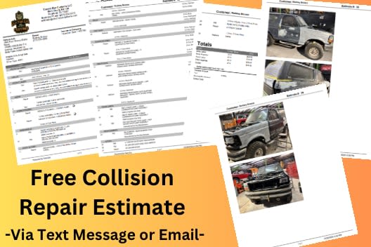 Free Collision Repair Estimate