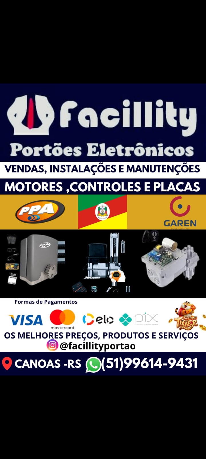 Facillity Portões Eletrônicos