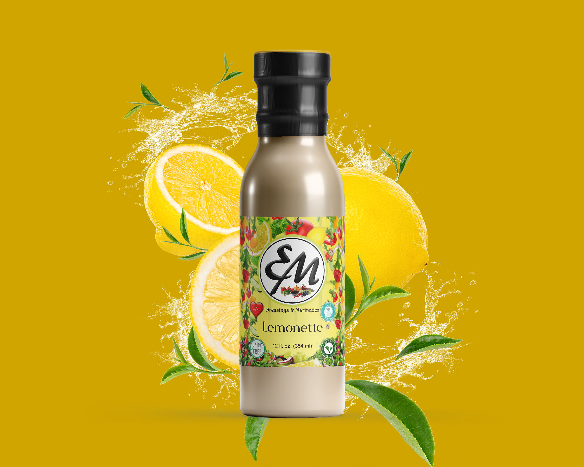 Lemonette Dressing & Marinade - Heart-Healthy Dressings - Essie Heart ...