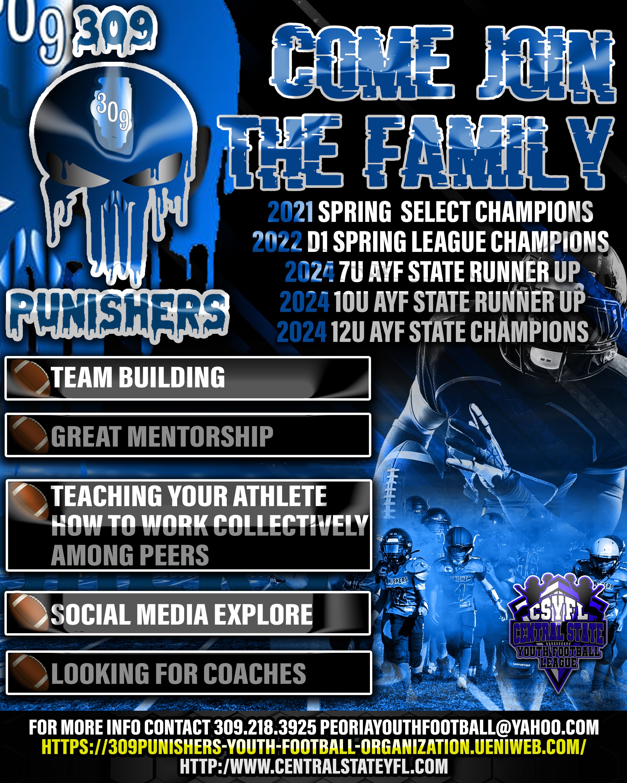 Sign Ups Registrations Peoria Youth Football Youth Football