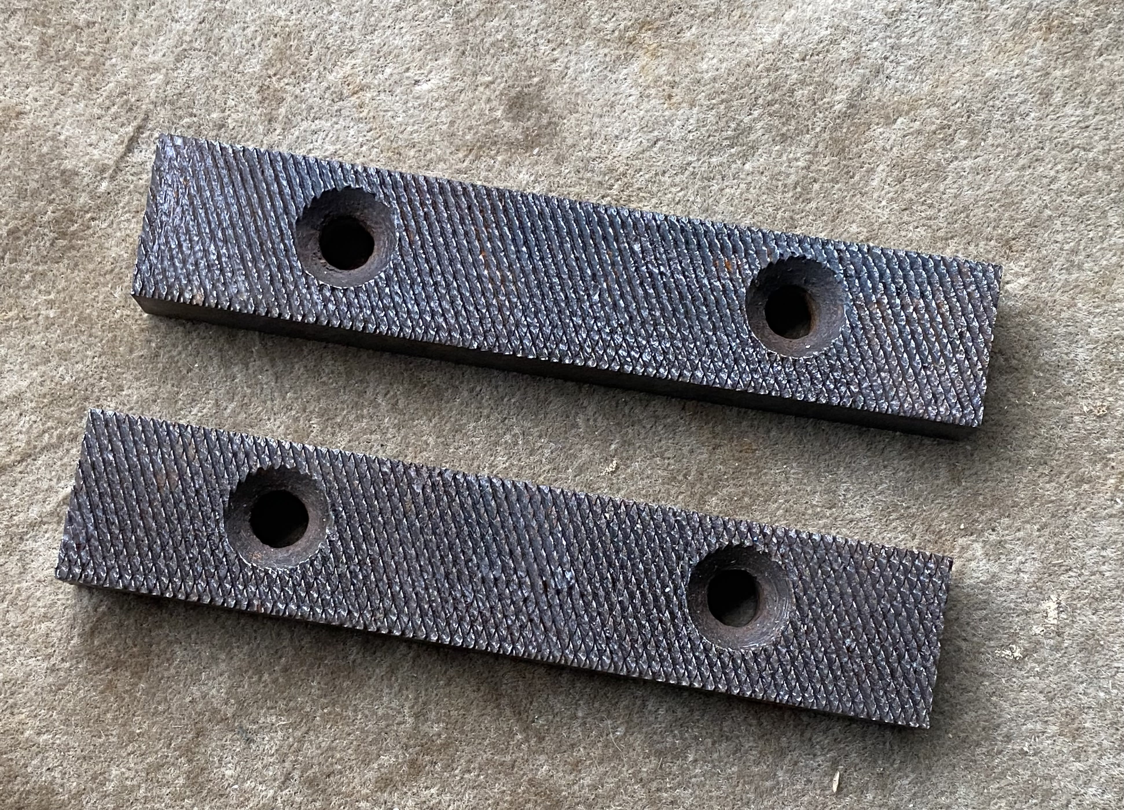 A pair of 5" Vice jaws - Hand Tools - Totnes Classic Handtools