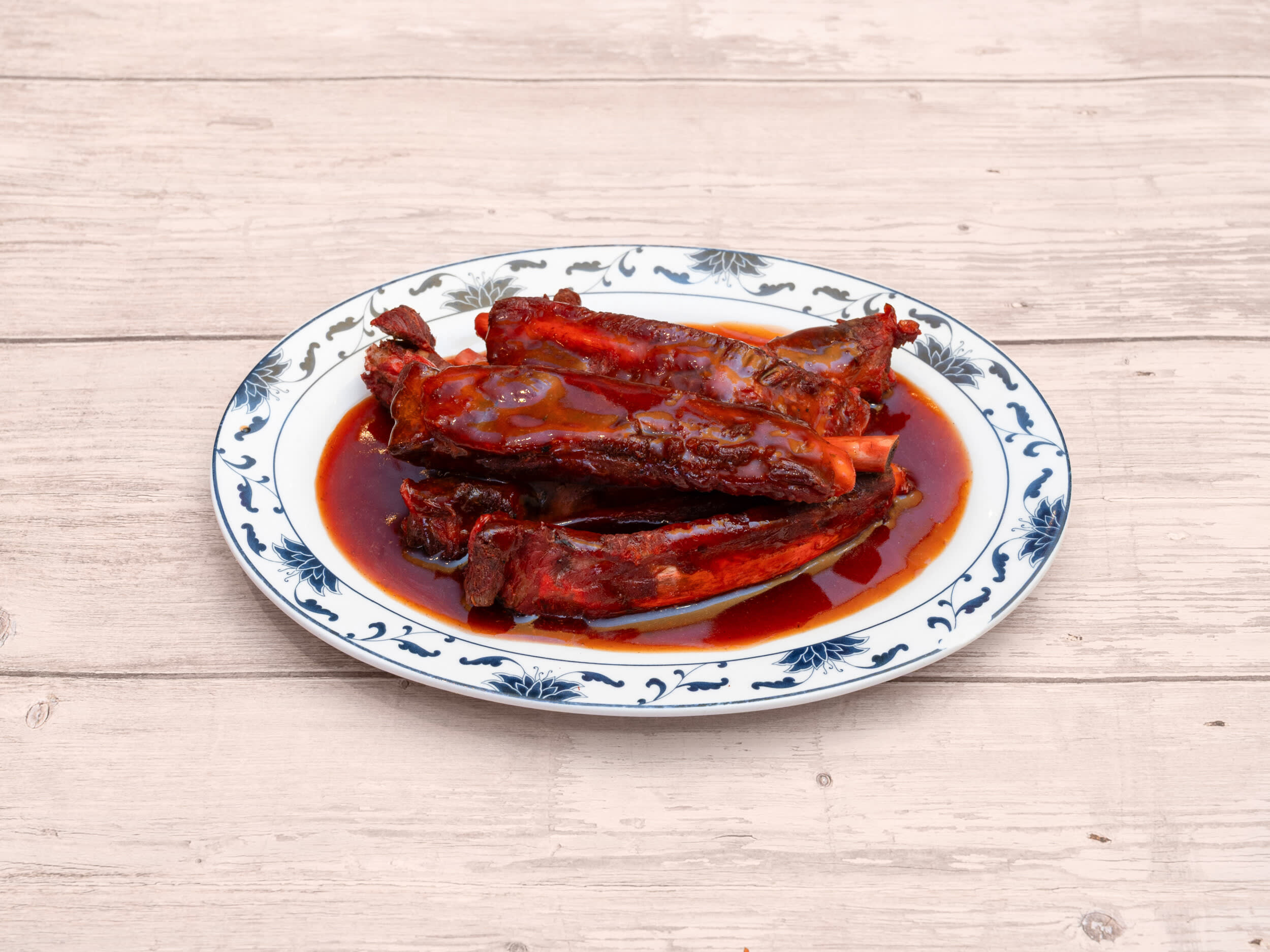 Barbecue Sauce Pork Spare Ribs Air Fryer Recipe Barbecue Sauce