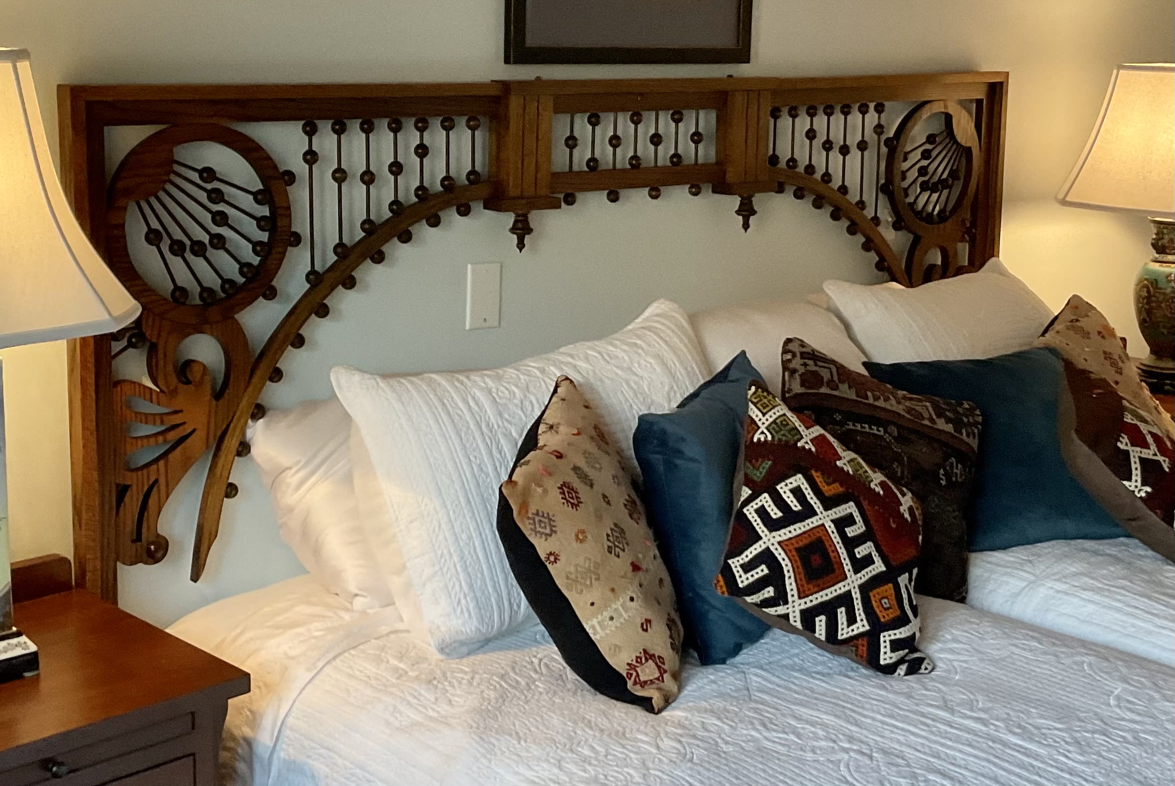 Wedding arches and heirloom headboards