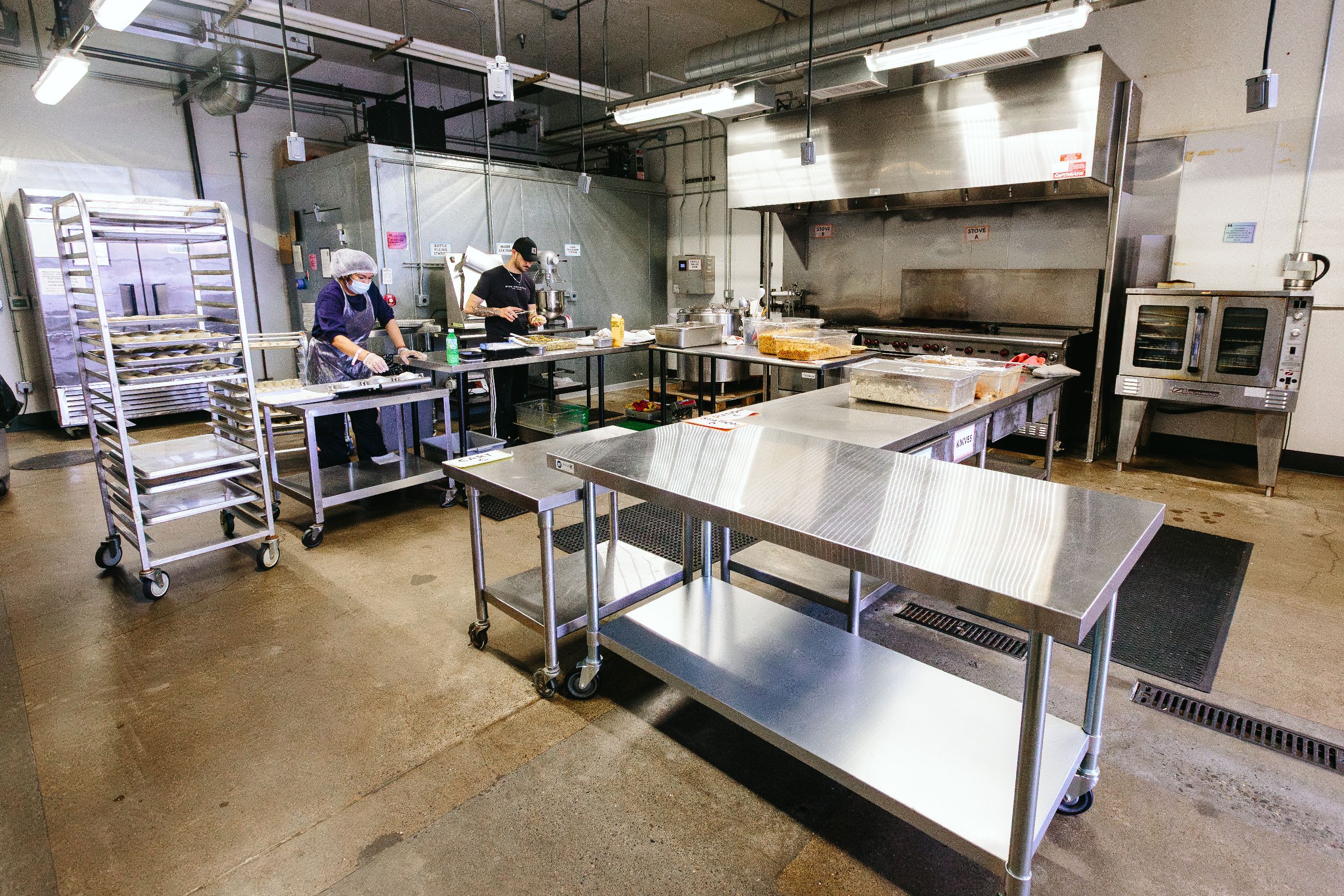 Sisterhood Kitchen Collective commissary kitchen
